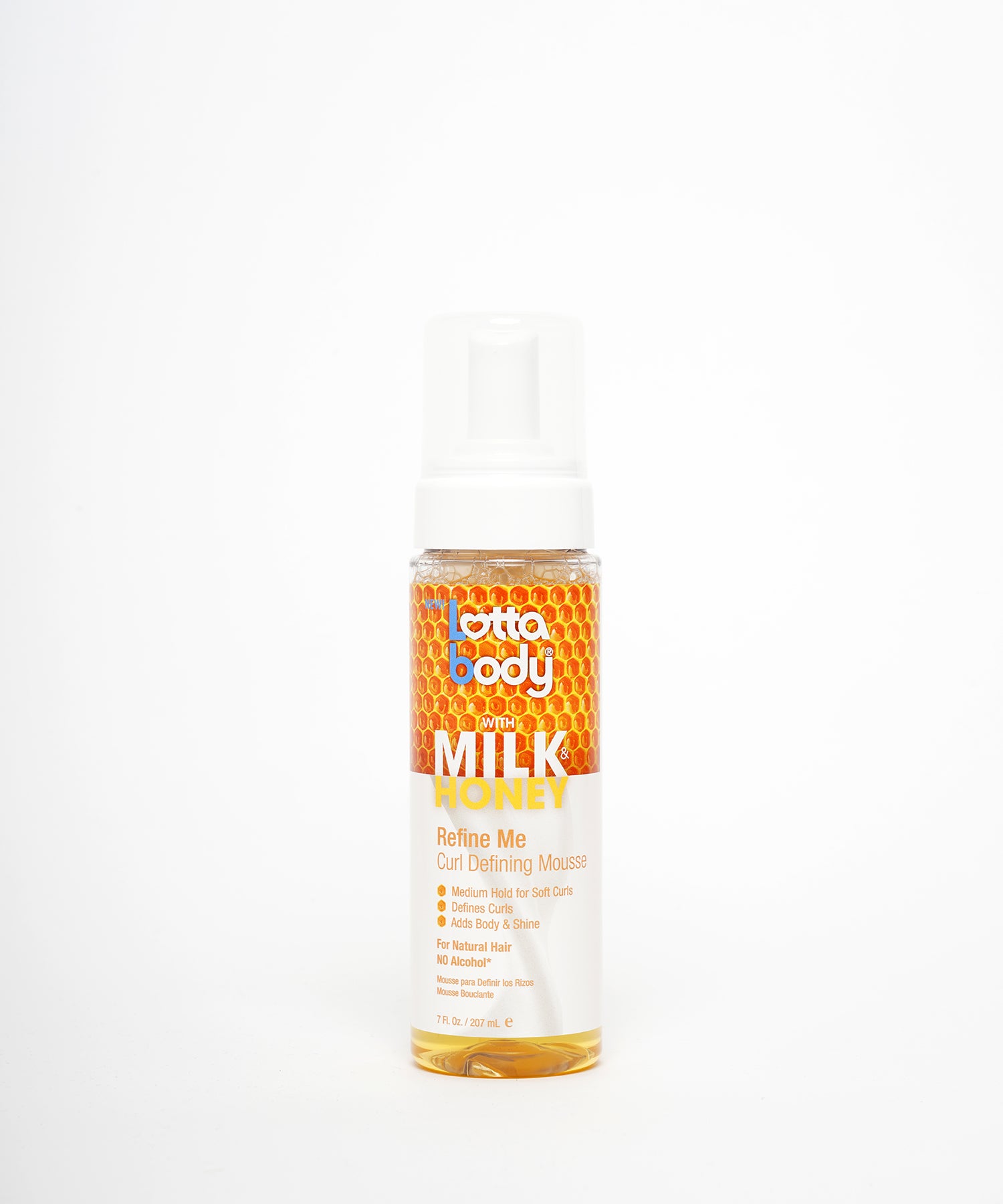 Lottabody Milk Honey Refine Me Curl Defining Mousse 207 ml