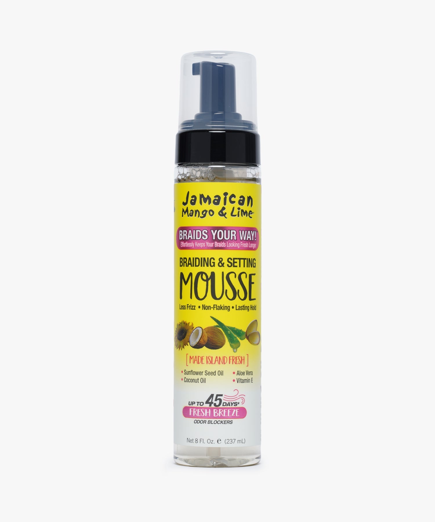 Jamaican Mango & Lime Braids Your Way Braiding & Setting Mousse 237 ml