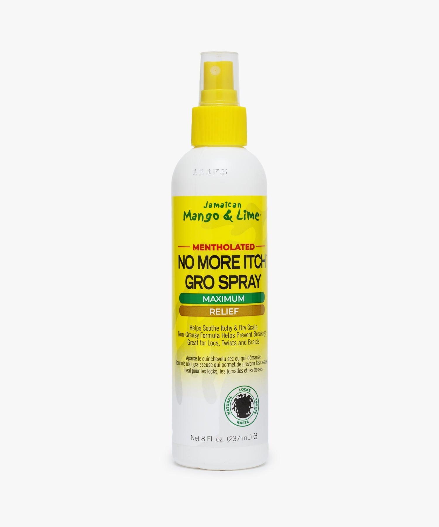 Jamaican Mango & Lime Mentholated No More Itch Gro Spray (Maximum Relief) 237 ml