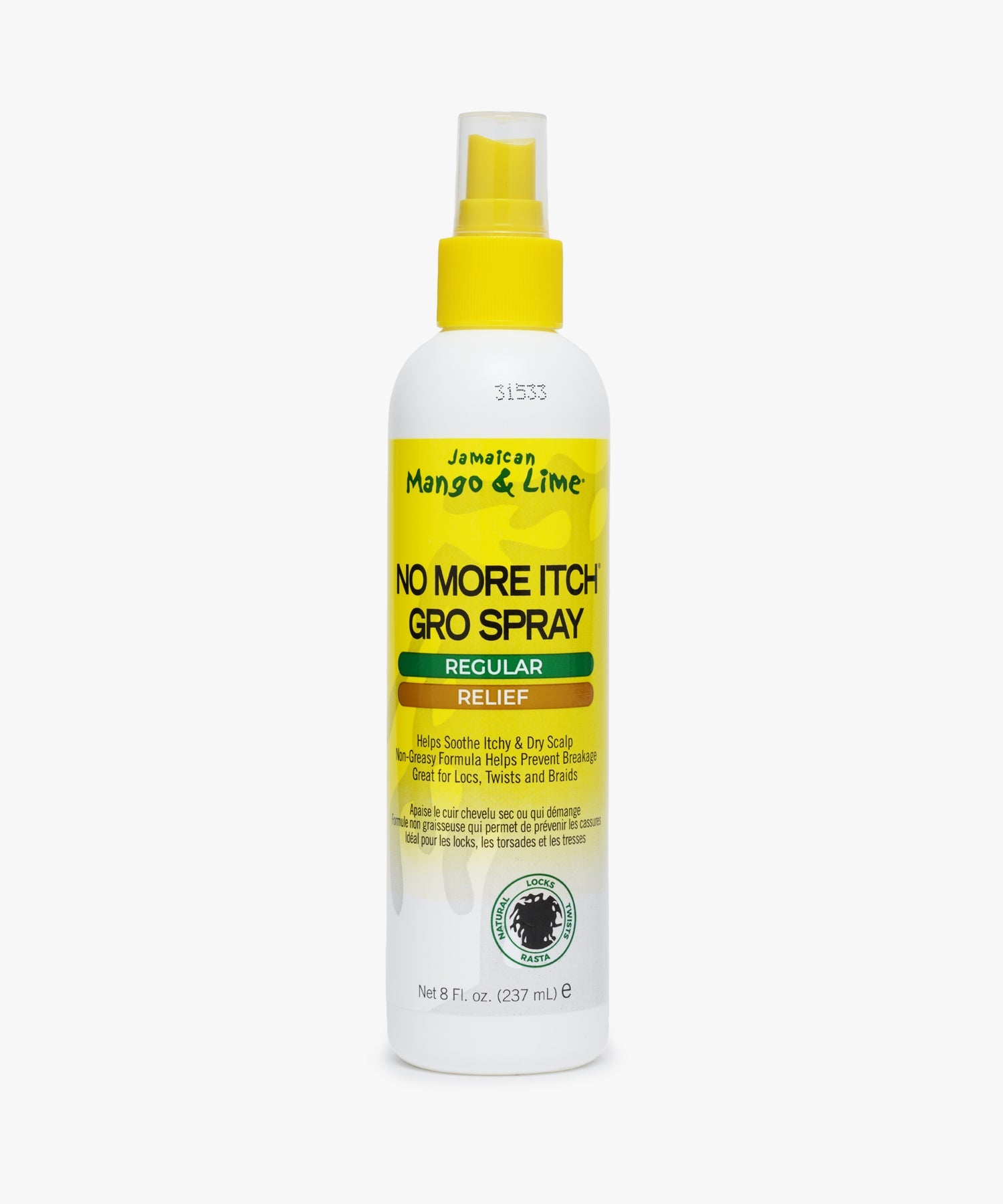 Jamaican Mango & Lime No More Itch Gro Spray (Regular Relief) 237 ml