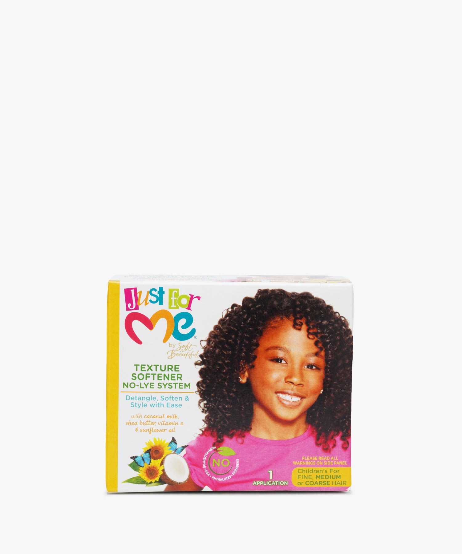 Just For Me Texture Softener No-Lye System (1 Application)