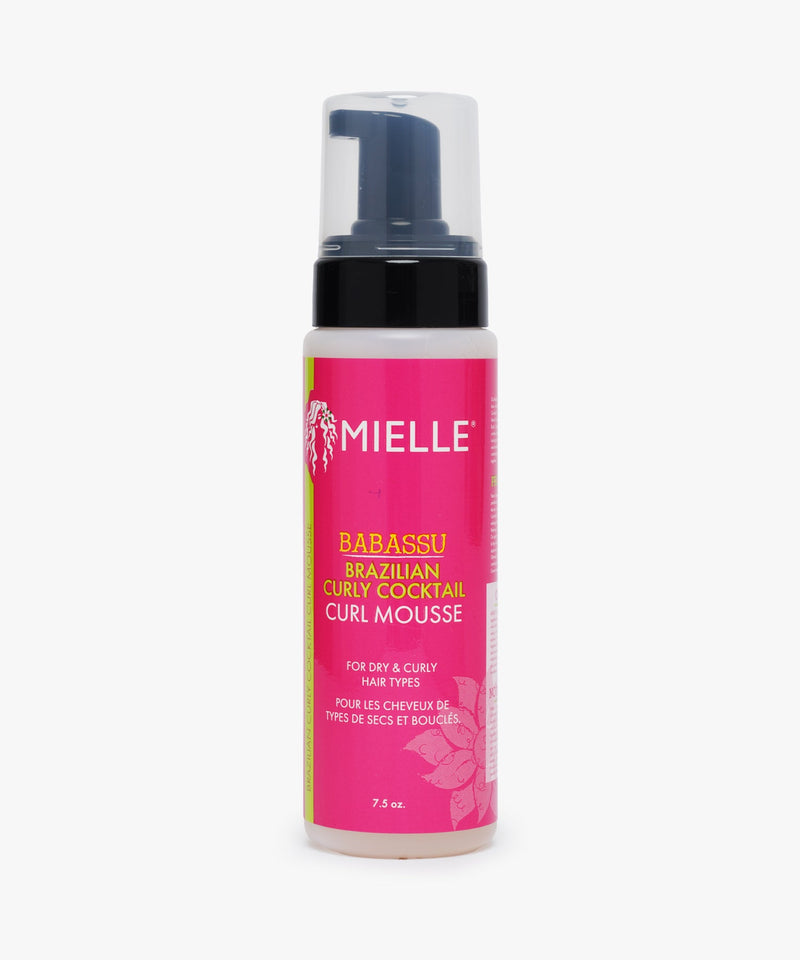 Mielle Babassu Brazilian Curly Cocktail Curl Mousse 7.5 oz.