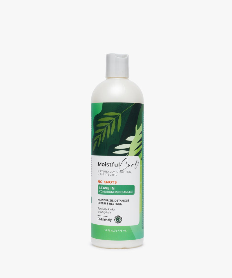 Moistful Curl No Knots Leave-In Conditioner/Detangler 473 ml