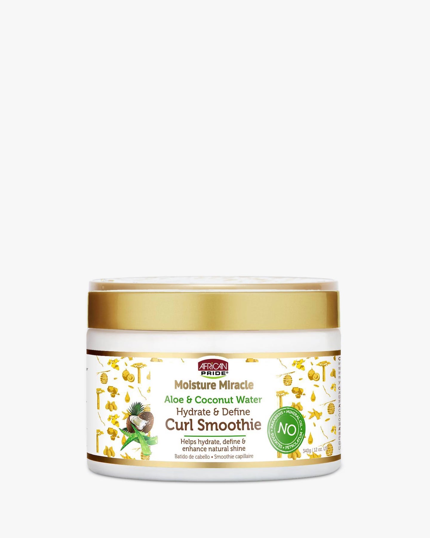 African Pride Moisture Miracle Aloe & Coconut Water Hydrate & Define Curl Smoothie 340 gr.