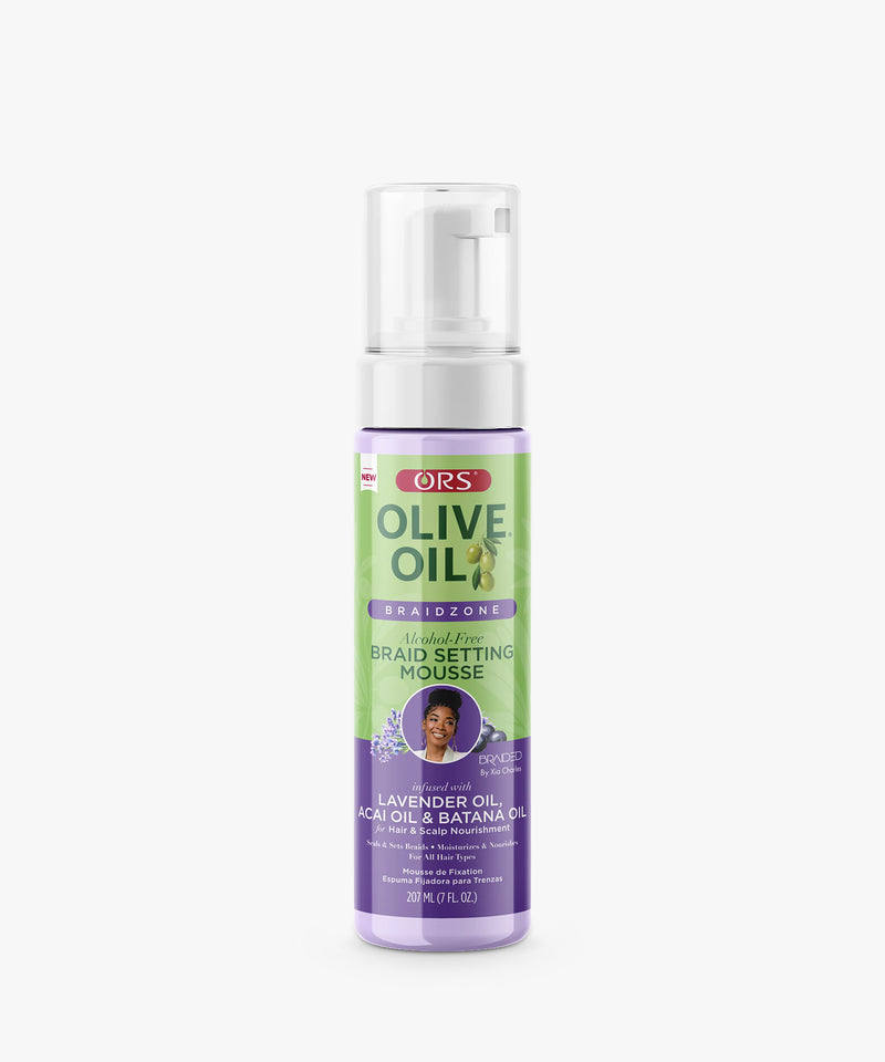 ORS Olive Oil Braidzone Braid Setting Mousse 207 ml