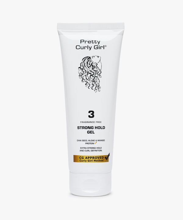 Pretty Curly Girl Fragrance Free Strong Hold Gel 250 ml