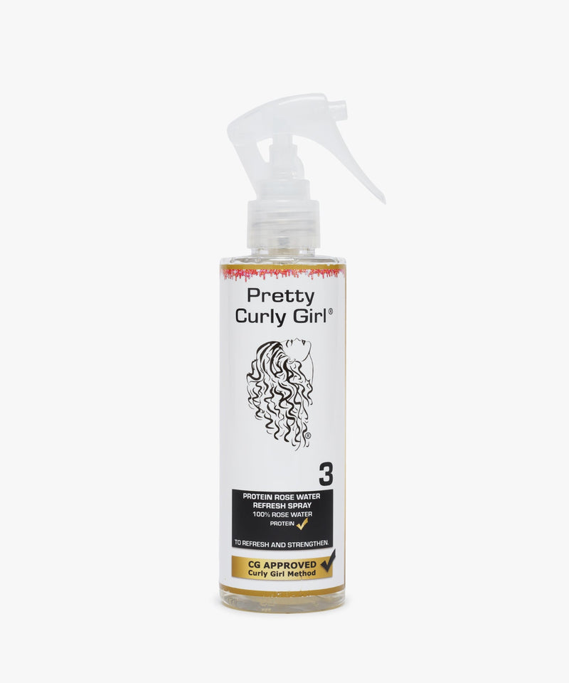 Pretty Curly Girl Protein Rose Water Refresh Spray 200 ml