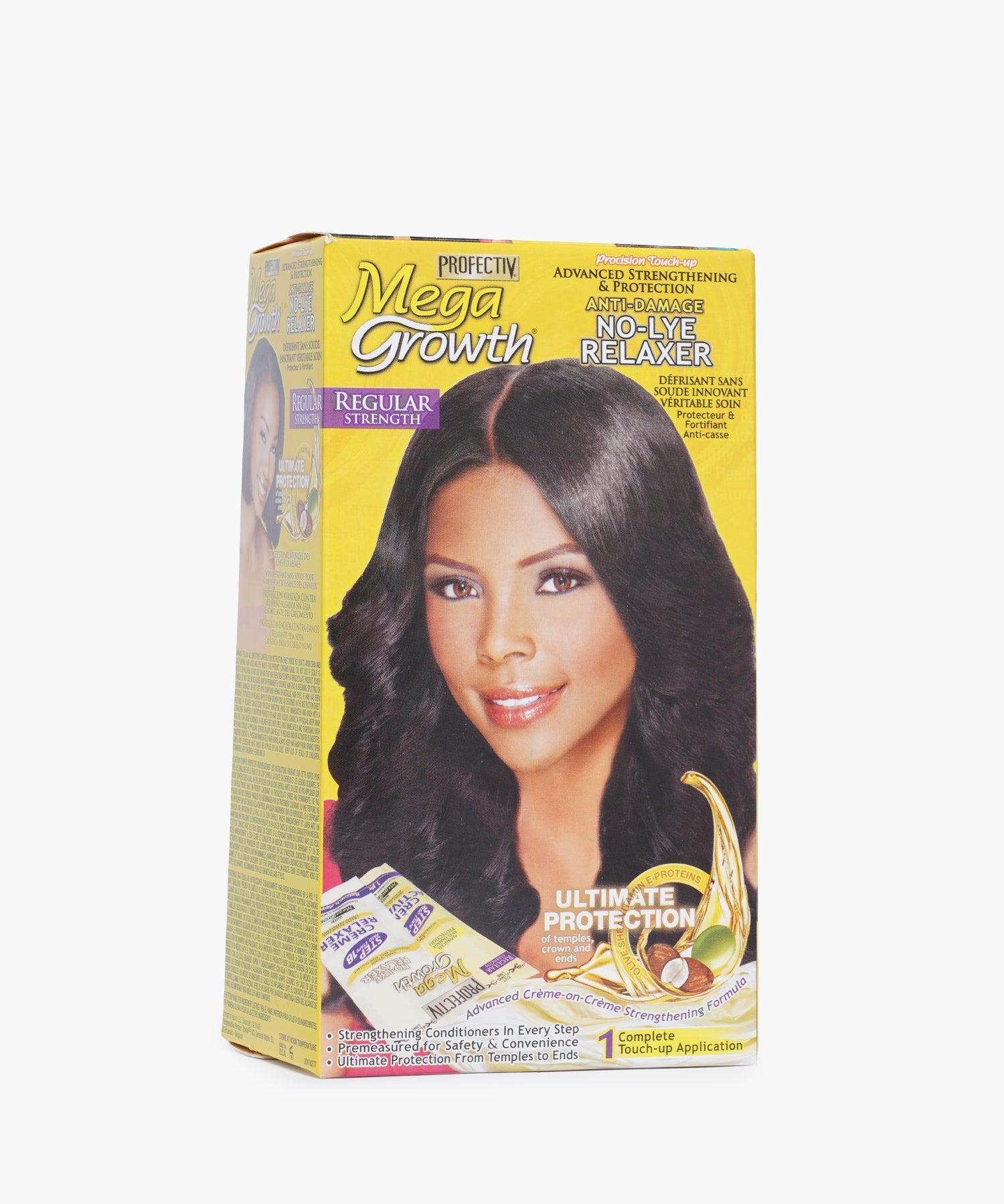 Profectiv Mega Growth No-Lye Relaxer (Regular) 1 Complete Pack Touch-Up