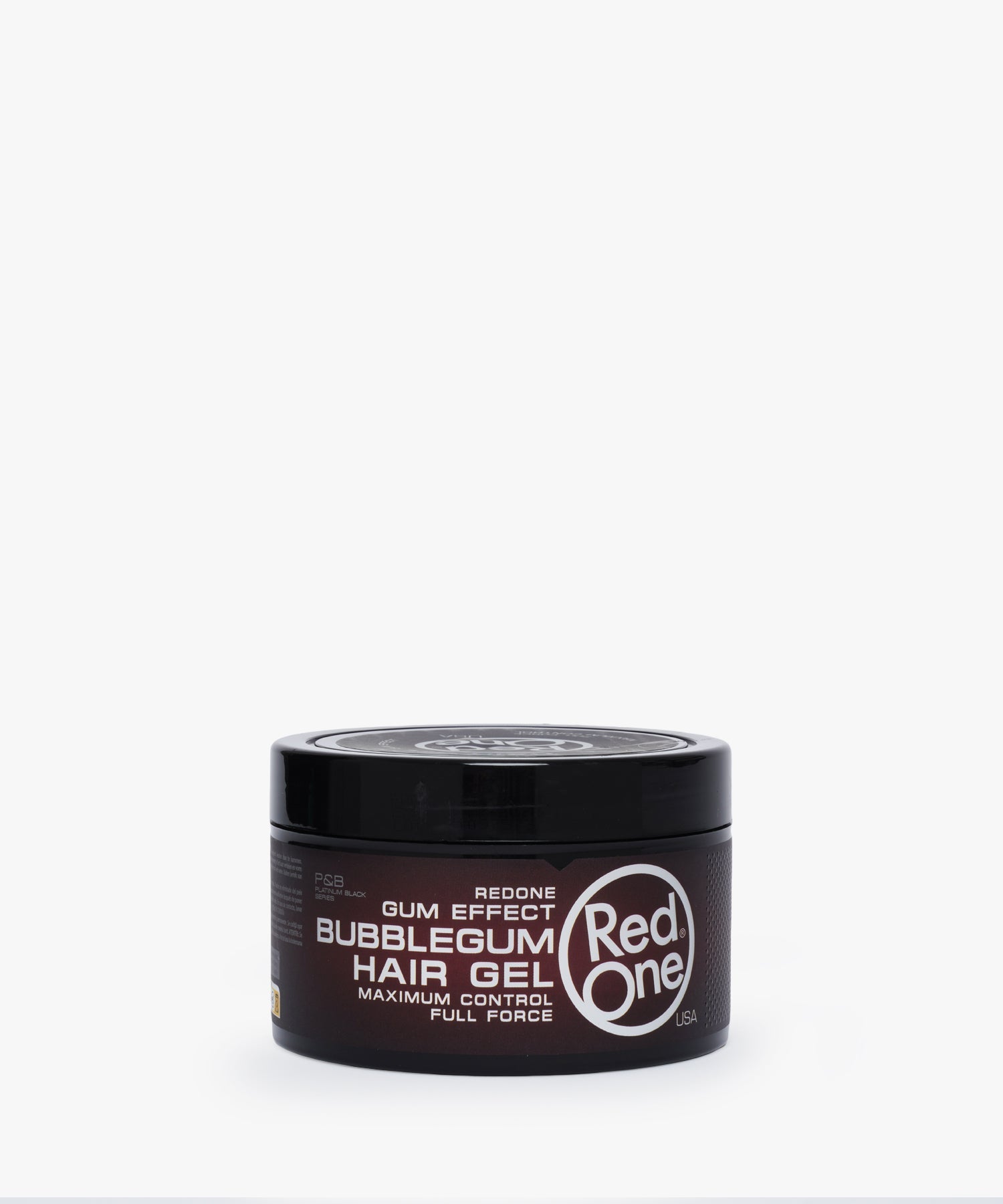 Red One Gum Effect Bubblegum Hair Gel Maximum Control Full Force 450 ml