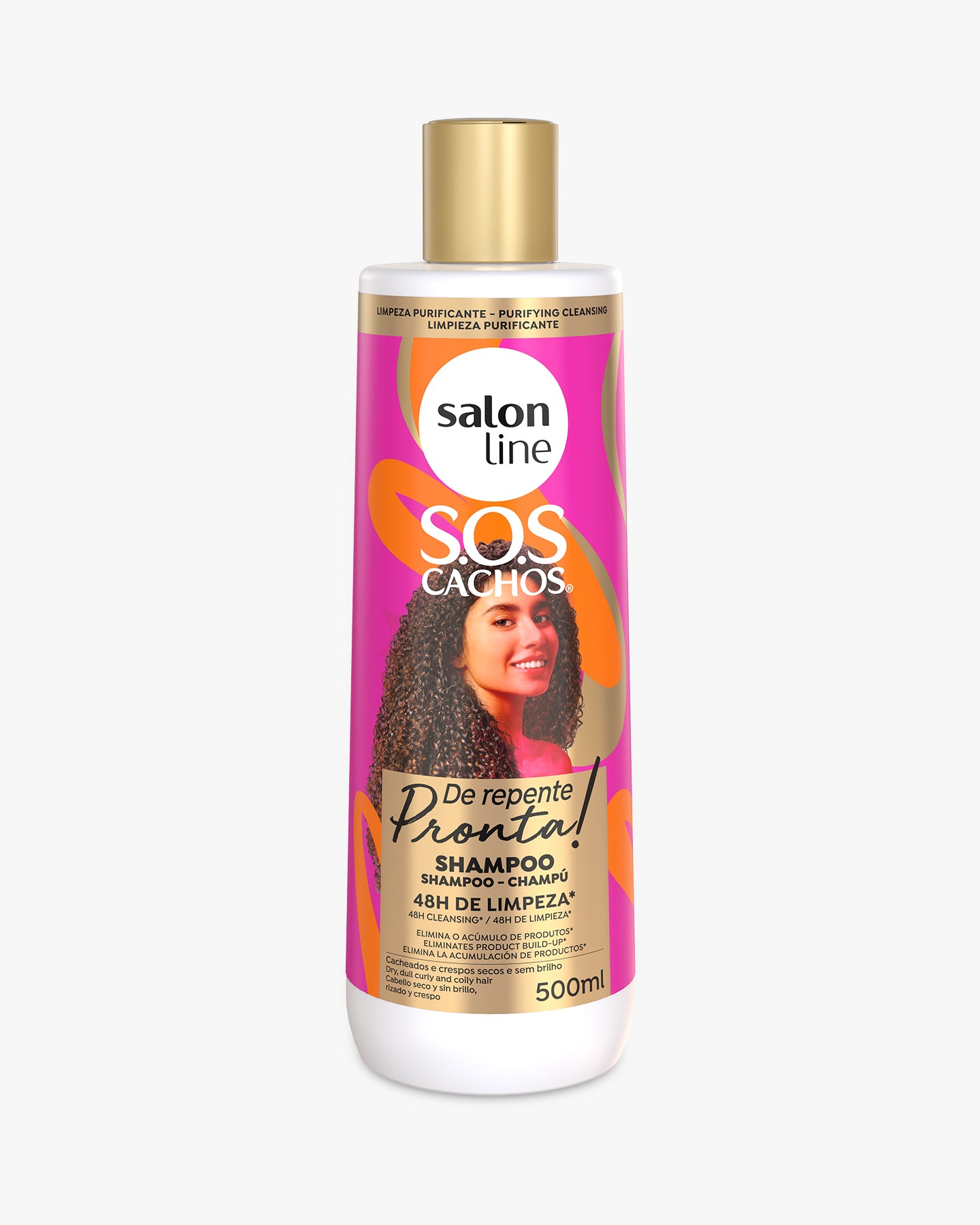 Salon Line S.O.S Cachos De Repente Pronta! Shampoo 500 ml