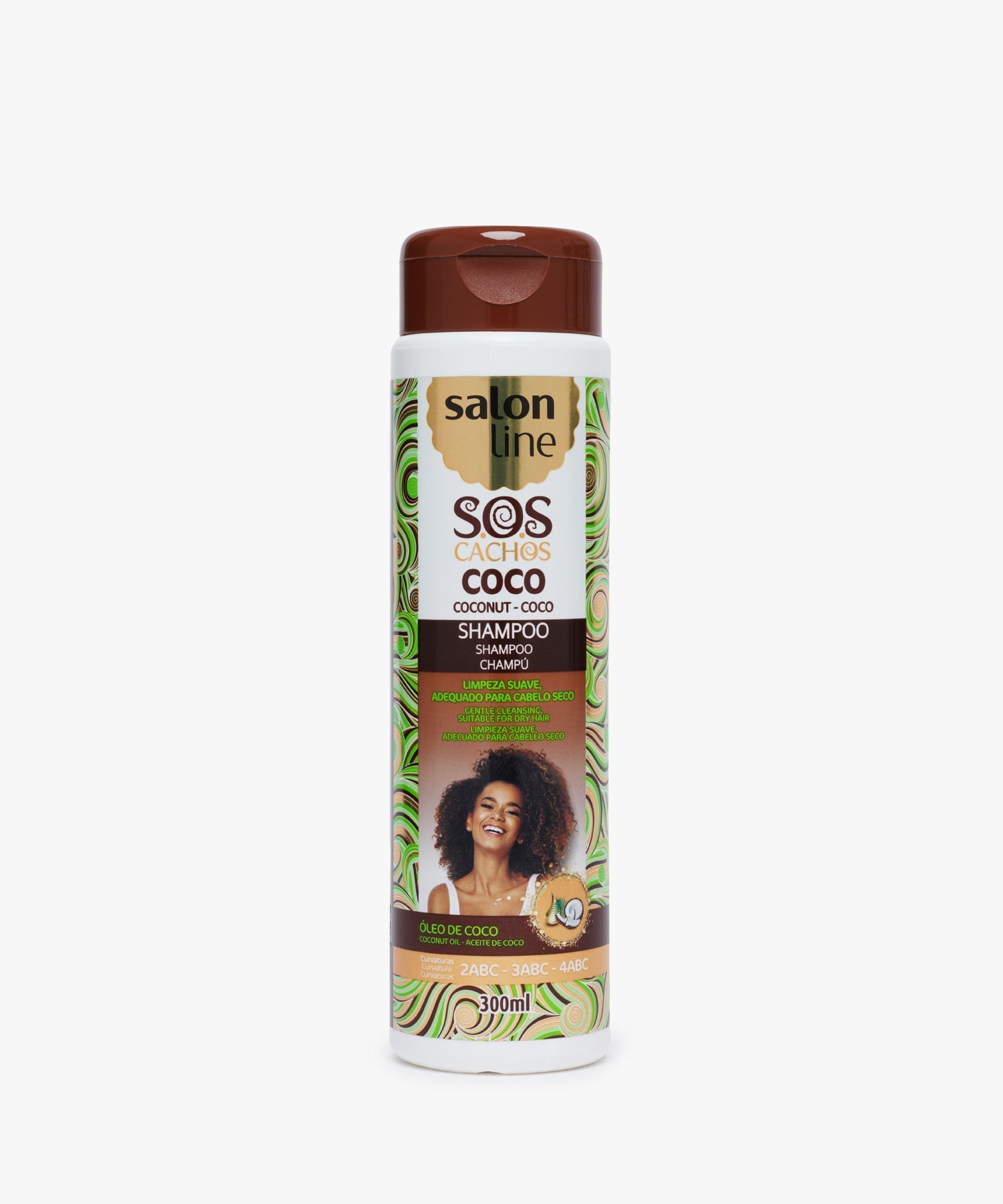 Salon Line S.O.S Cachos Coco (Coconut) Shampoo 300 ml