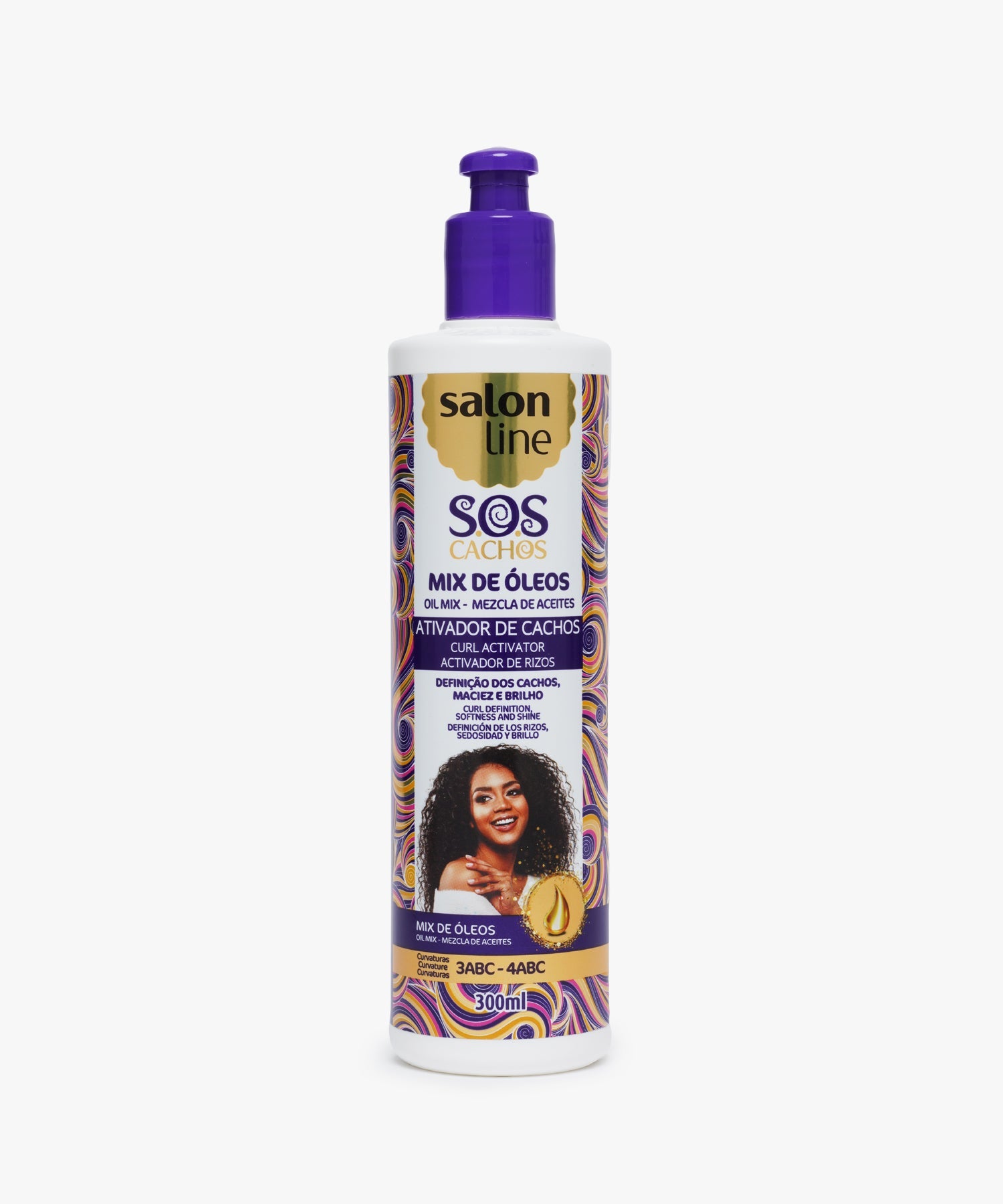 Salon Line S.O.S Cachos Mix De Oleos (Oil Mix) Curl Activator 300 ml