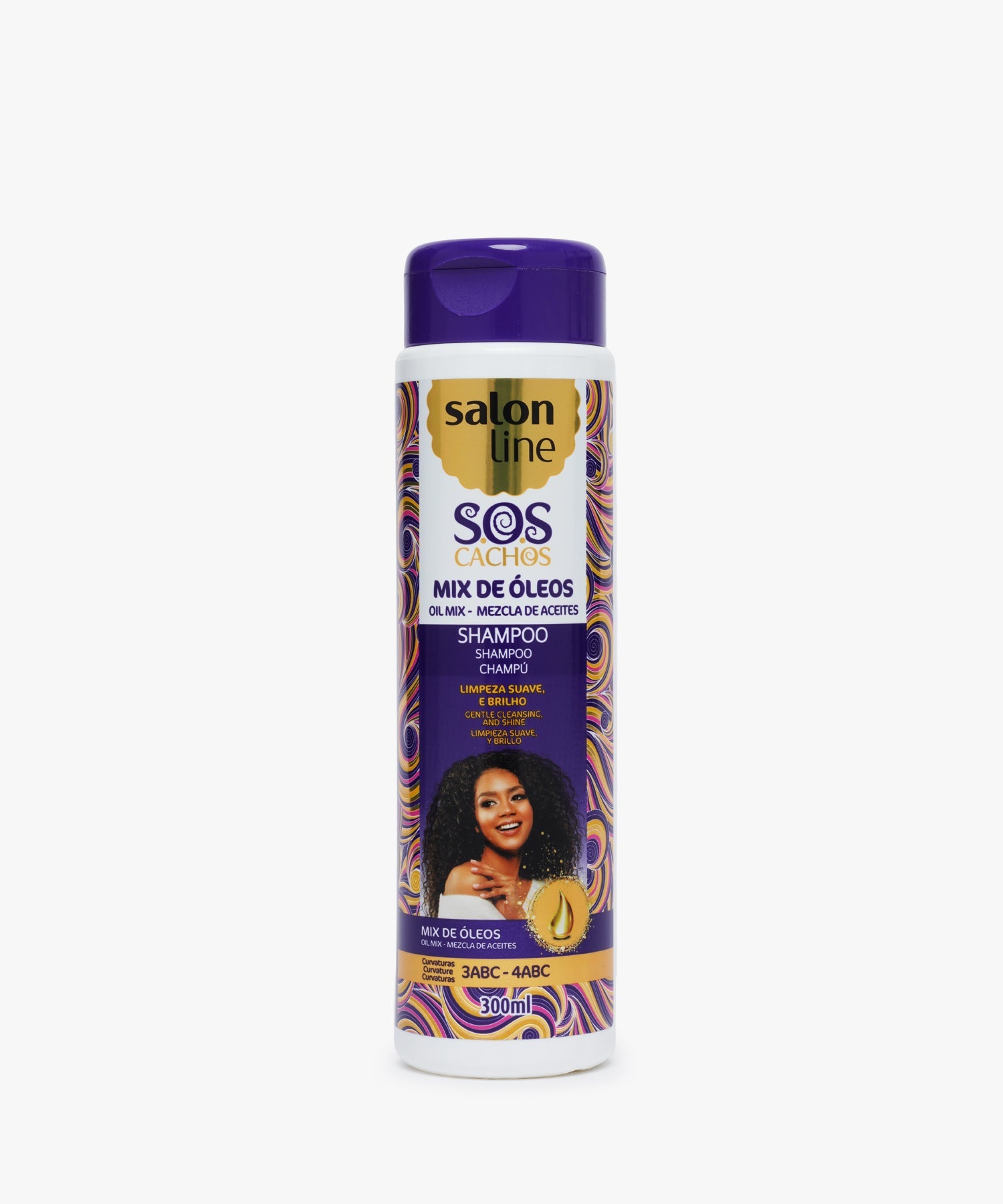 Salon Line S.O.S Cachos Mix De Oleos (Oil Mix) Shampoo 300 ml