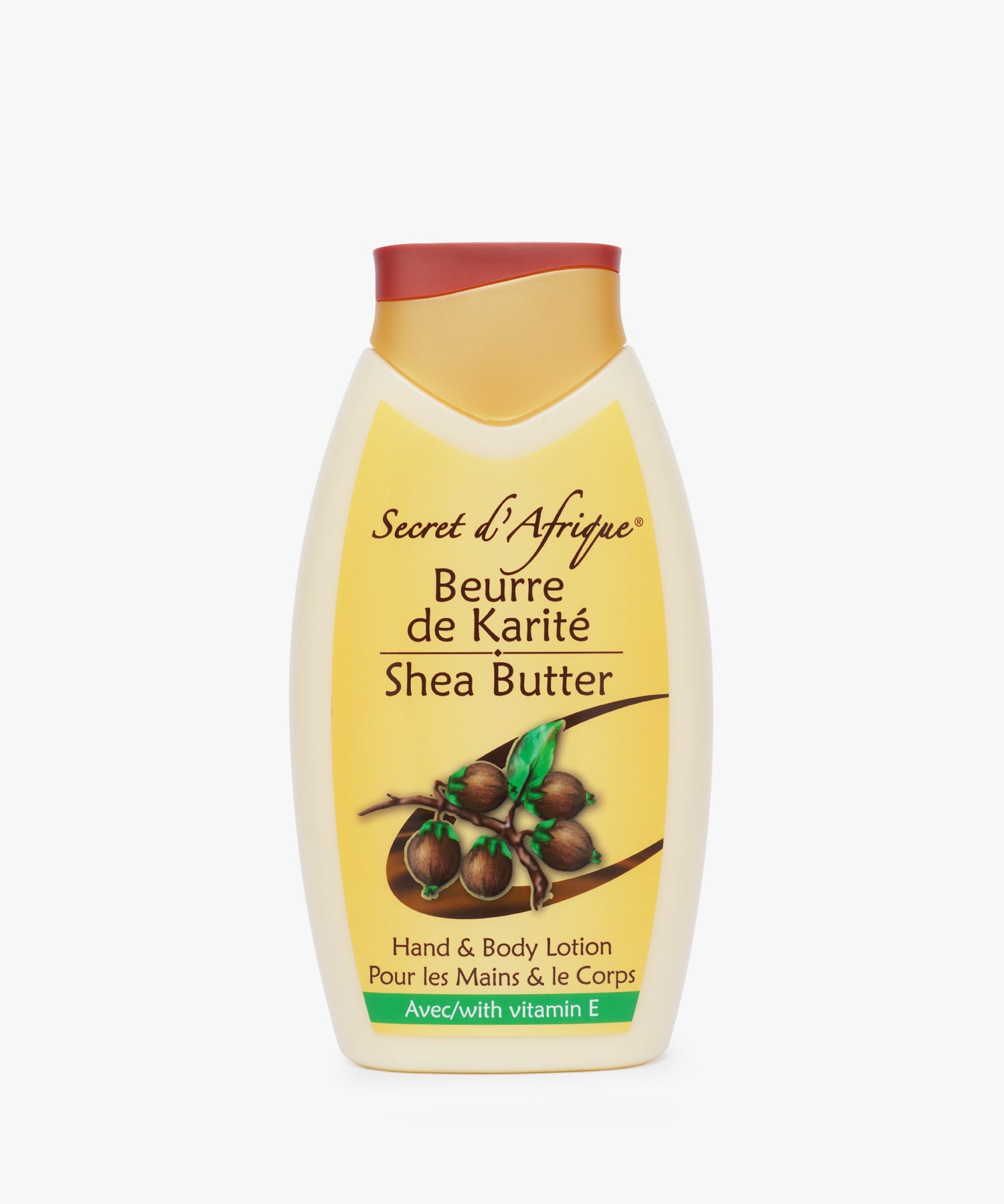 Secret D' Afrique Shea Butter Hand & Body Lotion with Vitamin E 500 ml