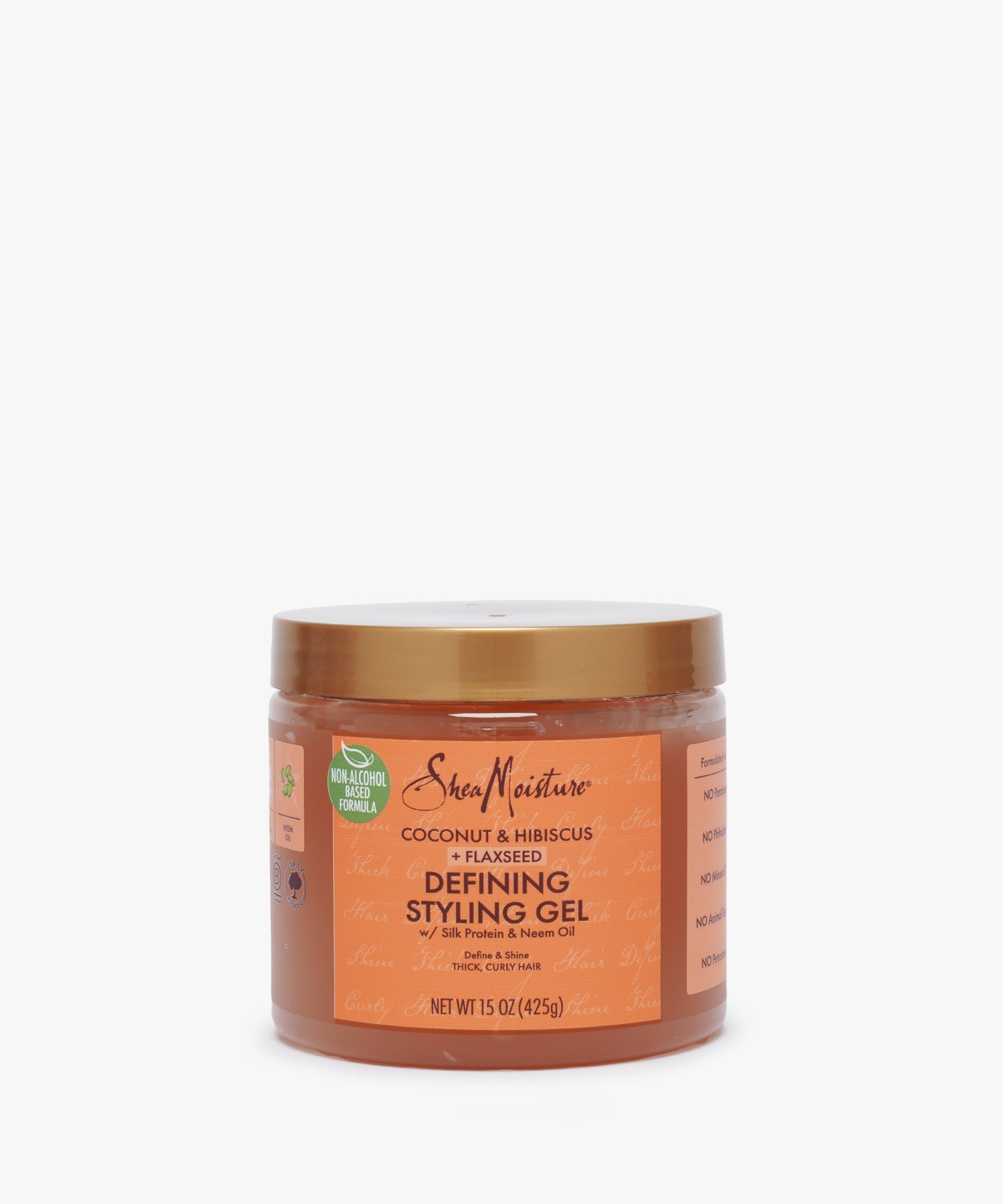 Shea Moisture Coconut & Hibiscus + Flaxseed Defining Styling Gel 426 gr.