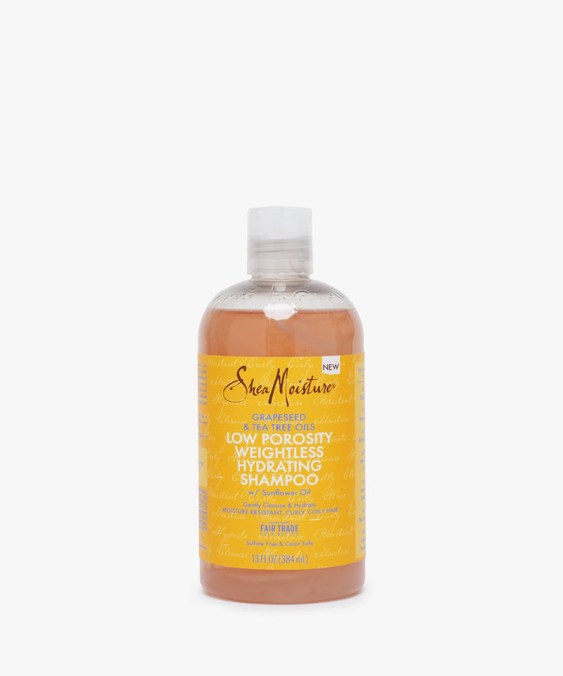 Shea Moisture Grapeseed & Tea Tree Oils Low Porosity Weightless Hydrating Shampoo 384 ml