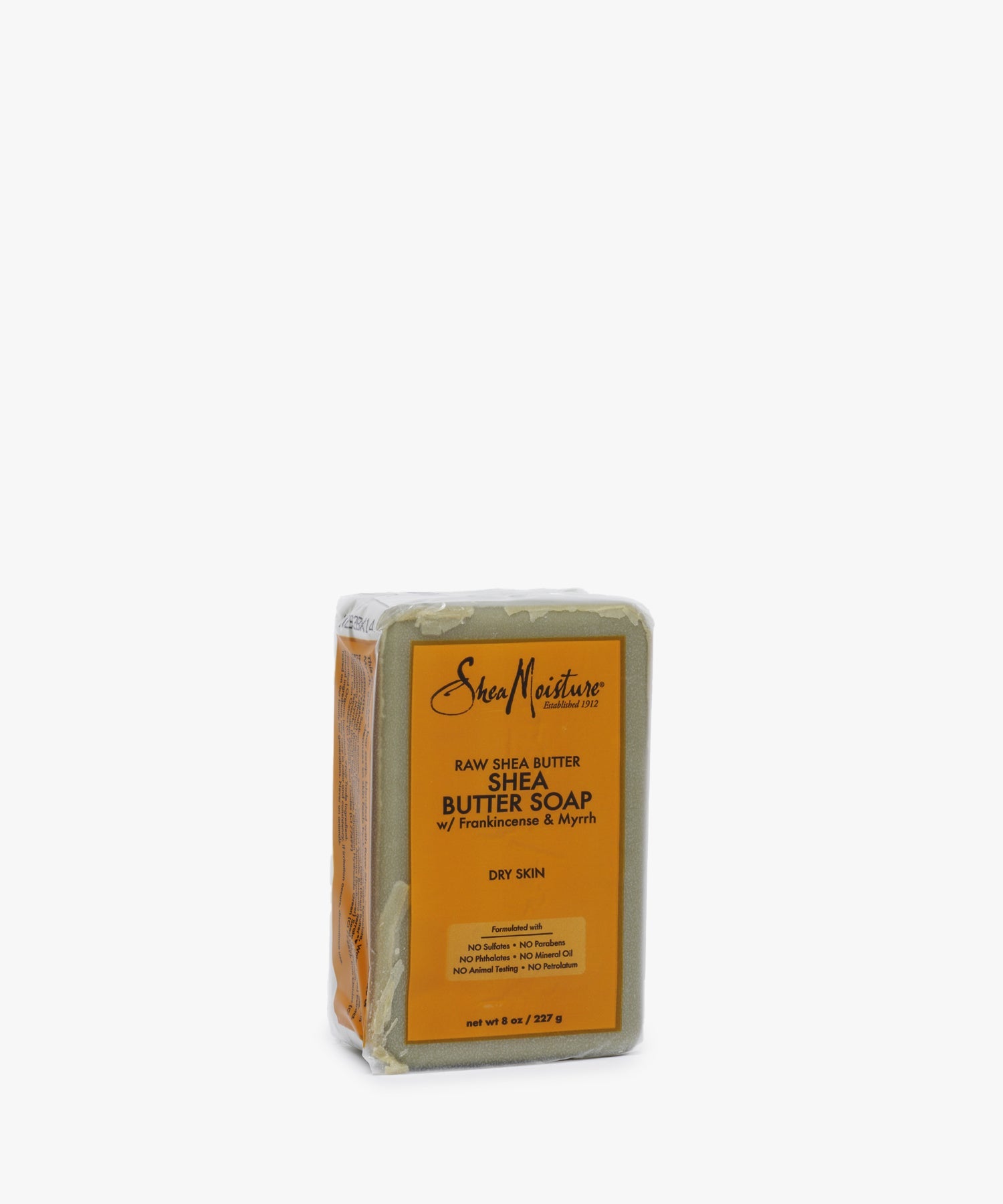 Shea Moisture Raw Shea Butter Shea Butter Soap with Frankincense & Myrrh 227 gr.