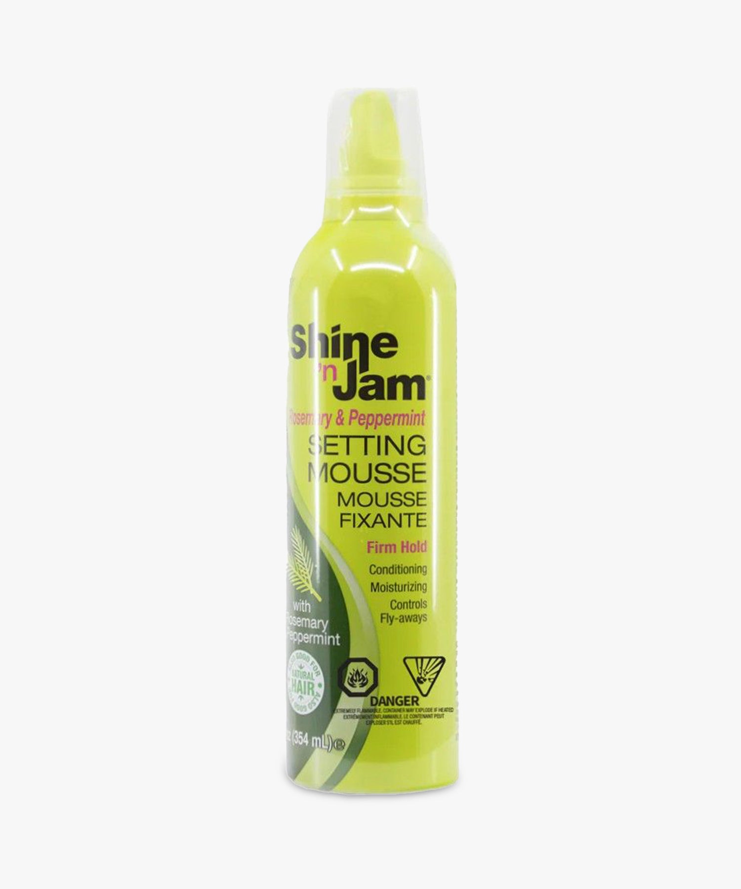 Shine 'n Jam Setting Mousse #Firm Hold (Rosemary & Peppermint) 354 ml