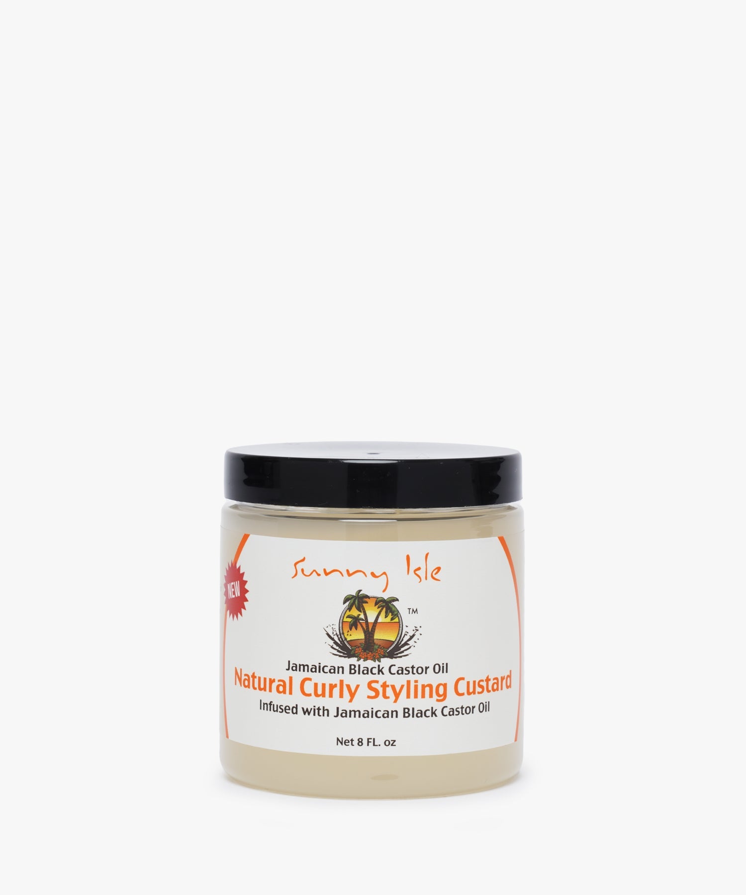 Sunny Isle Jamaican Black Castor Oil Natural Curly Styling Custard 8oz.