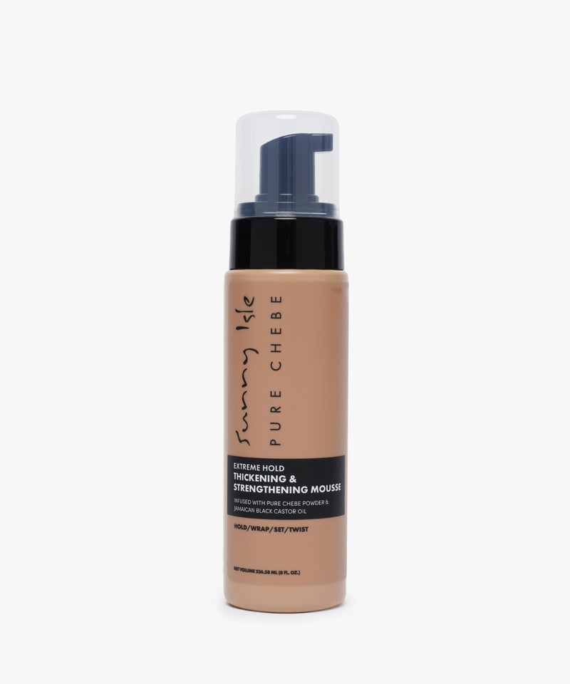 Sunny Isle Pure Chebe Extreme Hold Thickening & Strengthening Mousse 236 ml