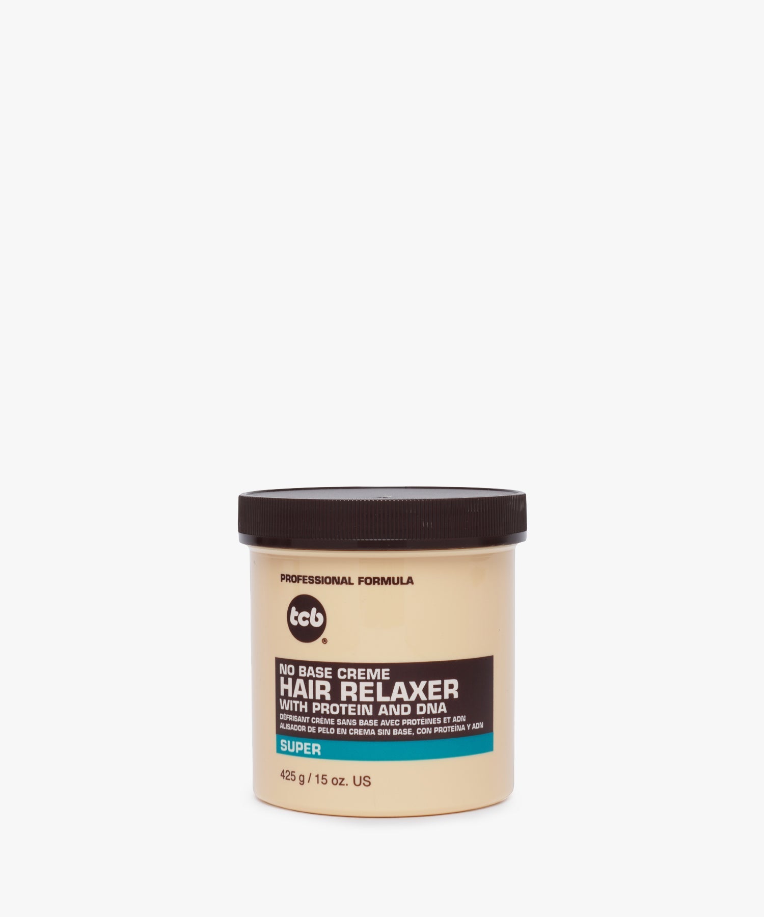 TCB No Base Creme Hair Relaxer Super 425 gr.
