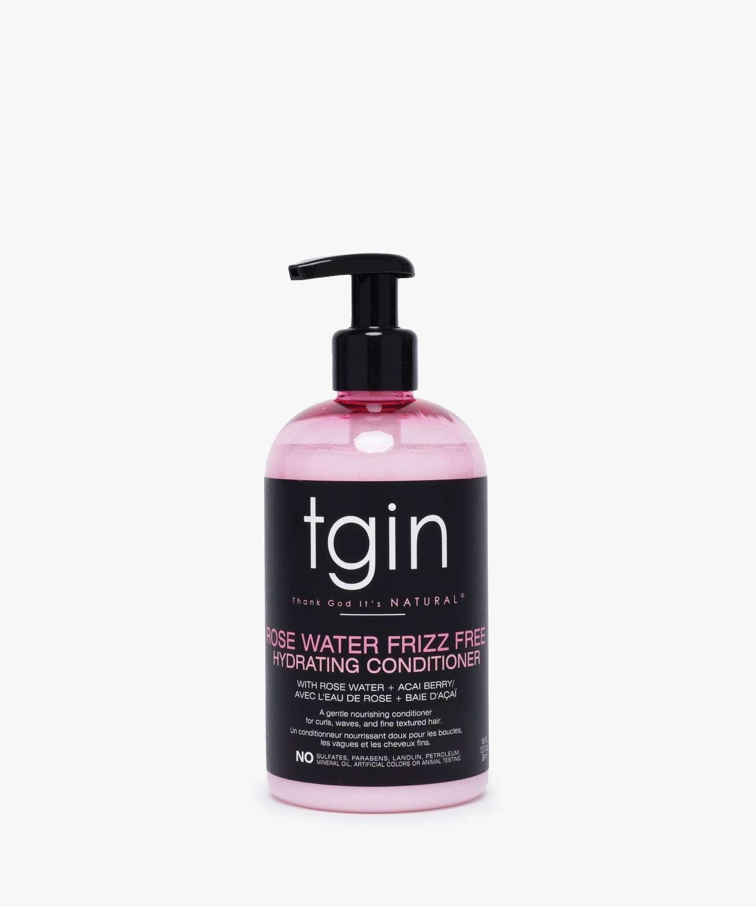 TGIN Rose Water Frizz Free Hydrating Conditioner 384 ml