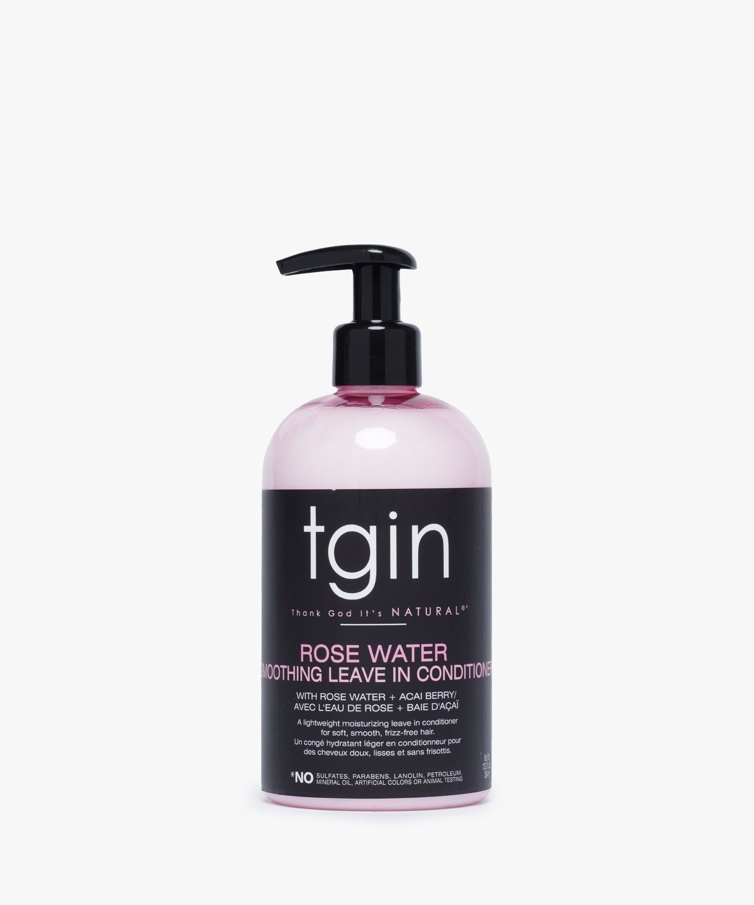 TGIN Rose Water Smoothing Leave In Conditioner 384 ml