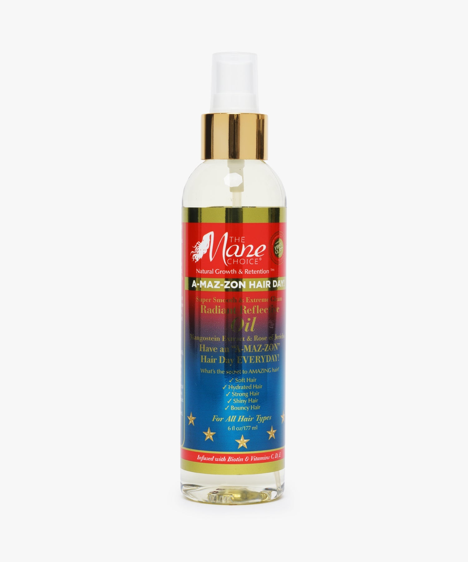 The Mane Choice A-MAZ-ZON HAIR DAY! Radiant Reflective Oil 177 ml