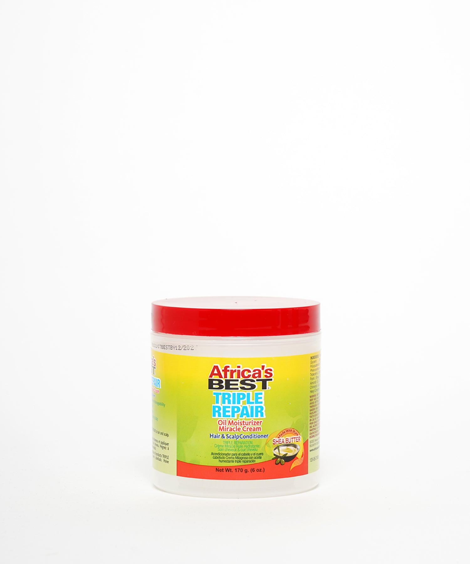 Africa's Best Triple Repair Oil Moisturizer Miracle Cream Shea Butter 149 gr.