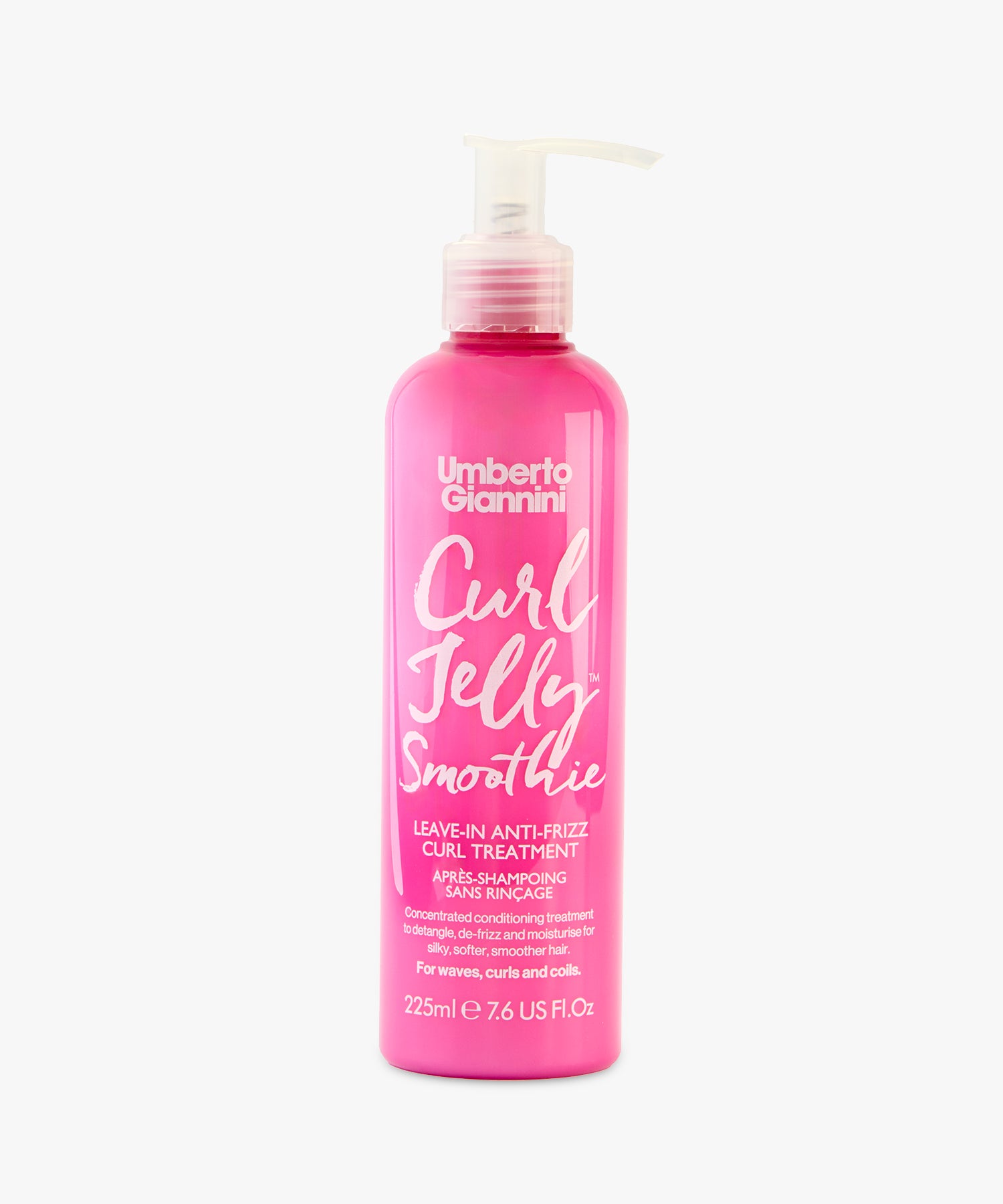 Umberto Giannini Curl Jelly Smoothie Leave-In Anti-Frizz Curl Treatment 225 ml