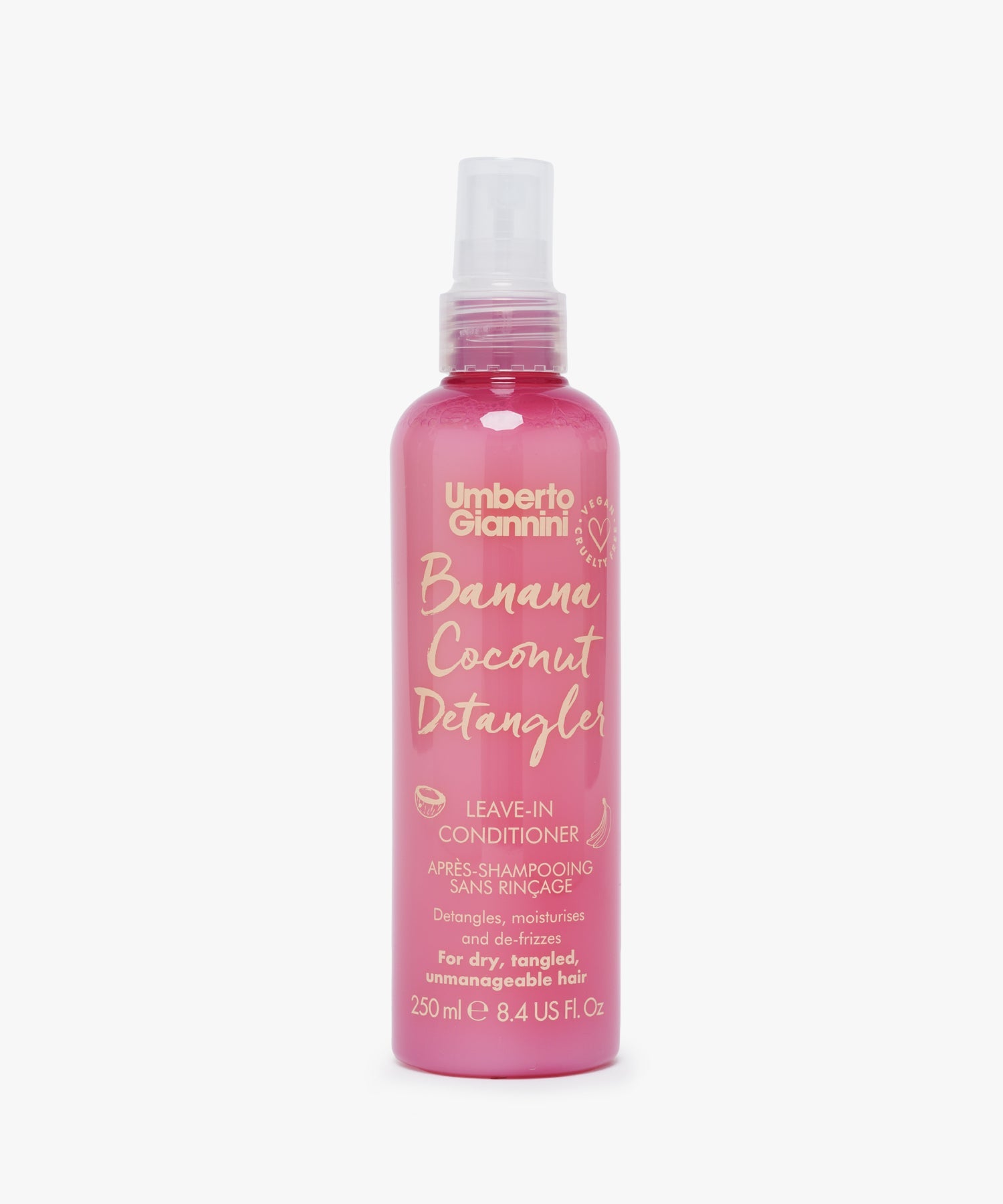 Umberto Giannini Banana Coconut Detangler Leave-In Conditioner 250 ml