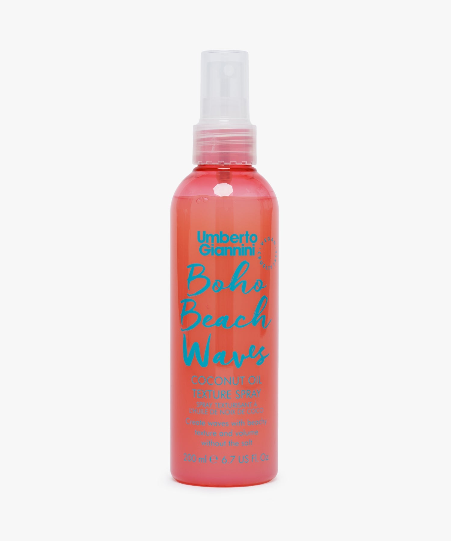 Umberto Giannini Boho Beach Waves Coconut Oil Texture Spray 200 ml