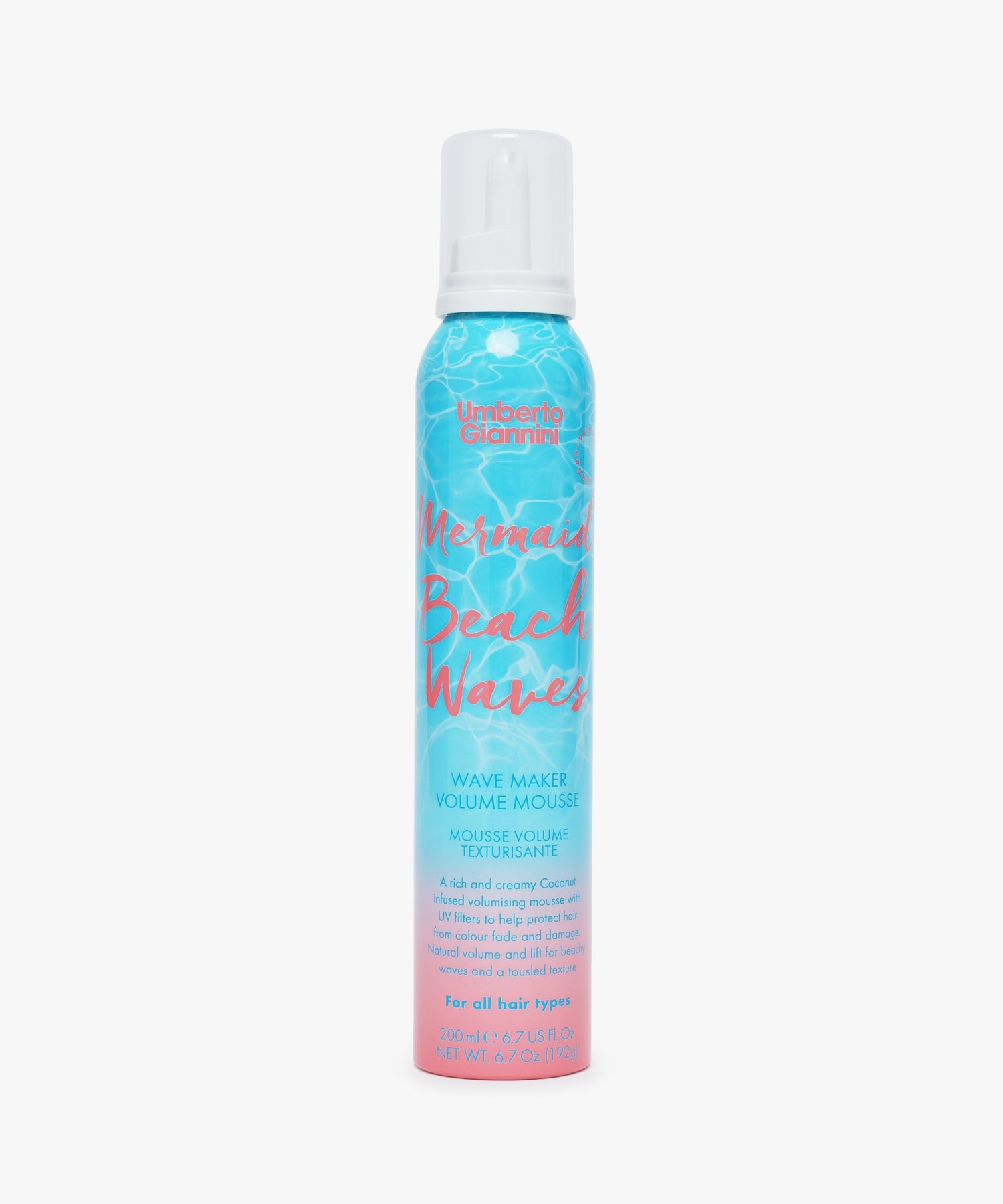 Umberto Giannini Mermaid Beach Waves Wave Maker Volume Mousse 200 ml