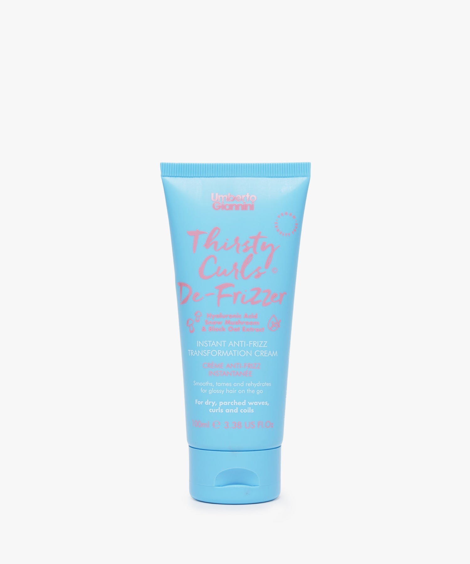 Umberto Giannini Thirsty Curls De-Frizzer Instant Anti-Frizz Transformation Cream 100 ml