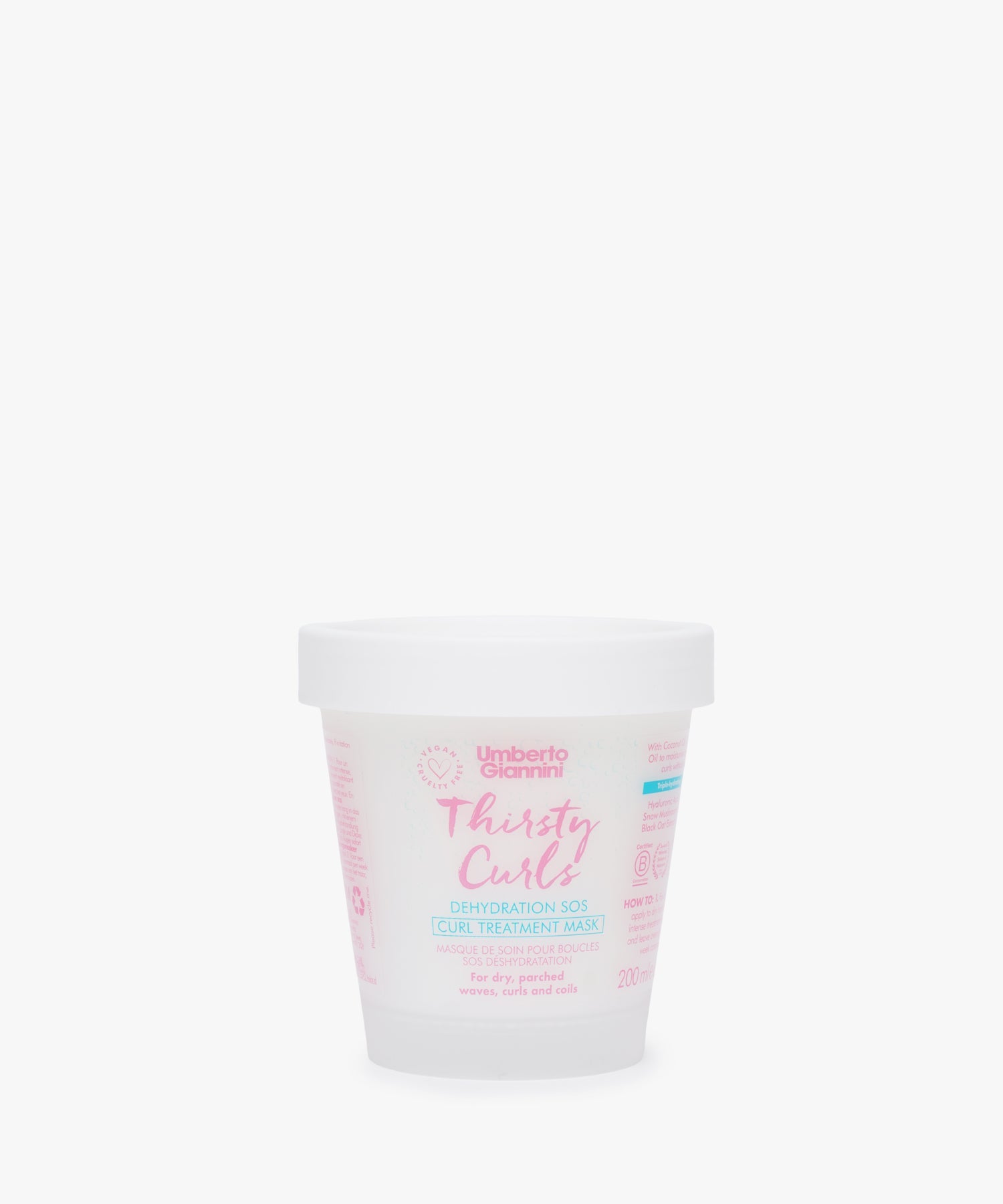 Umberto Giannini Thirsty Curls Dehydration SOS Curl Treatment Mask 200 ml