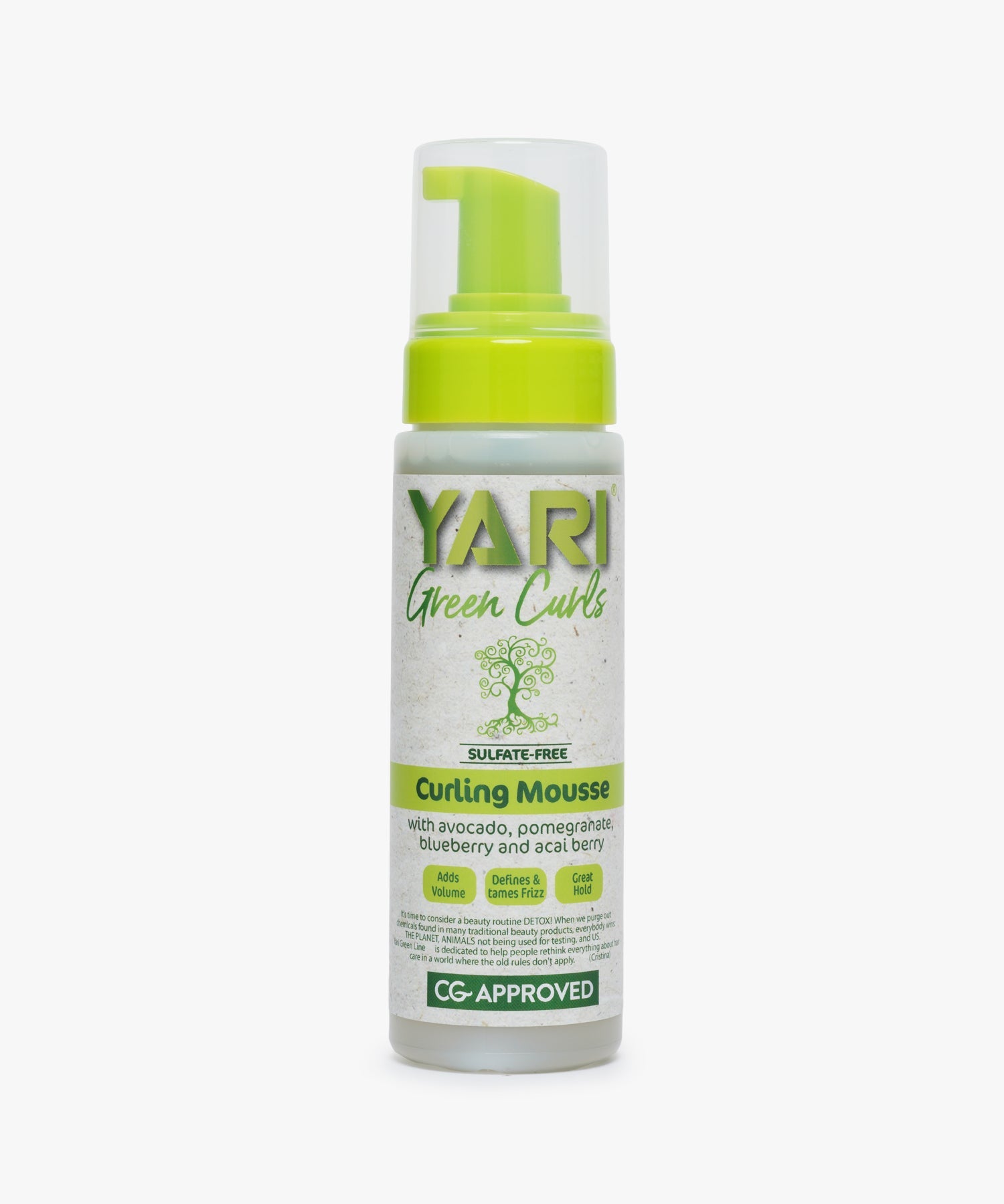 Yari Green Curls Curling Mousse 220 ml