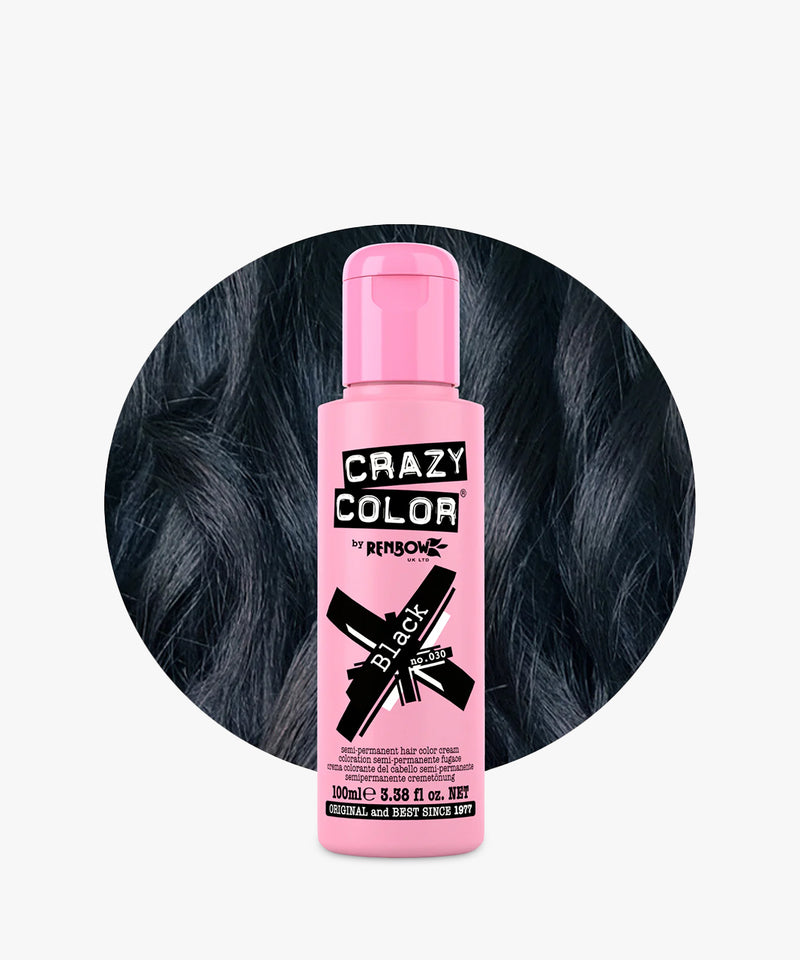 Crazy Color # 30 Black 100 ml