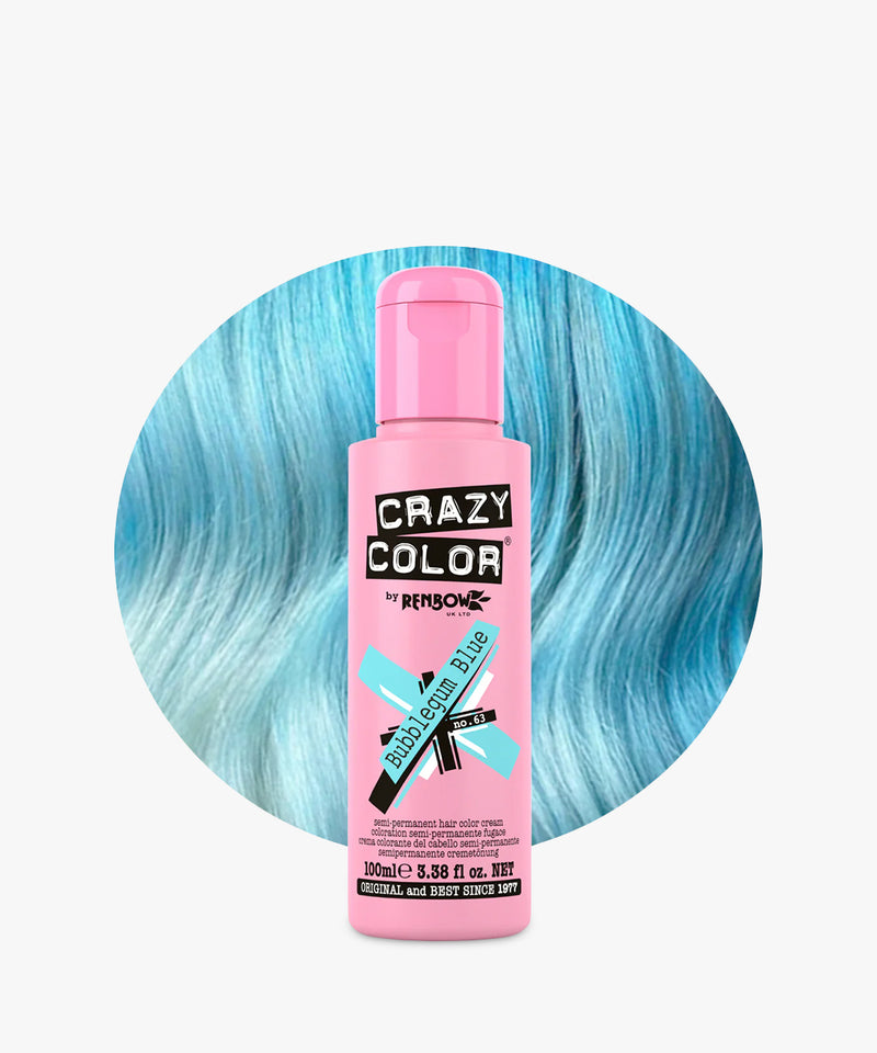 Crazy Color # 63 Bubblegum Blue 100 ml