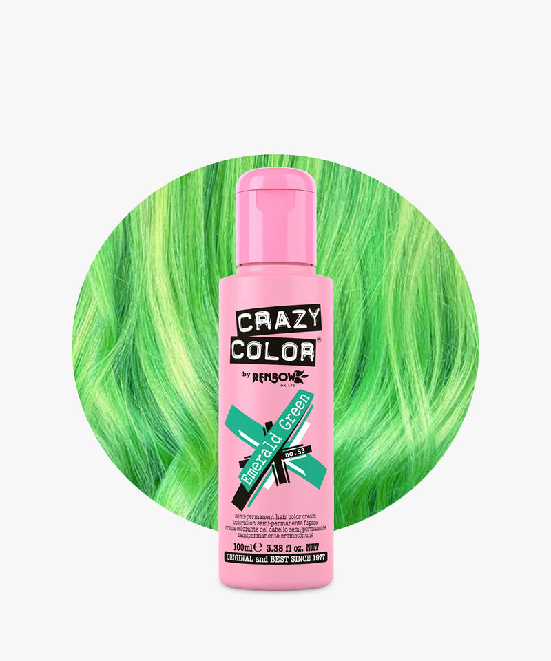 Crazy Color # 53 Emerald Green 100 ml