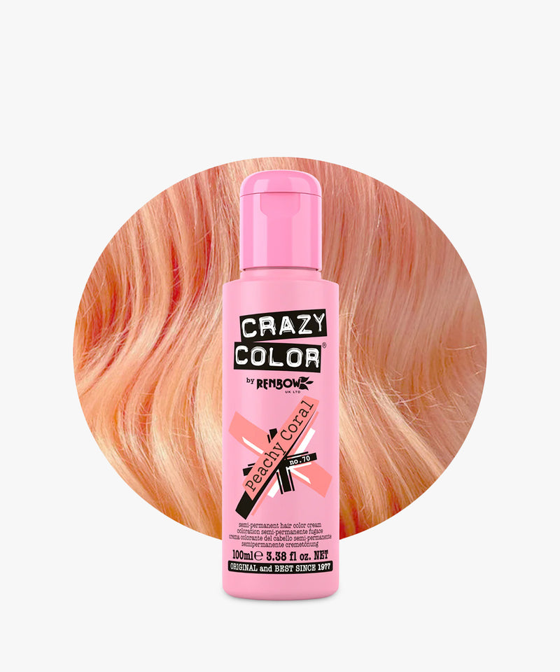 Crazy Color # 70 Peachy Coral 100 ml