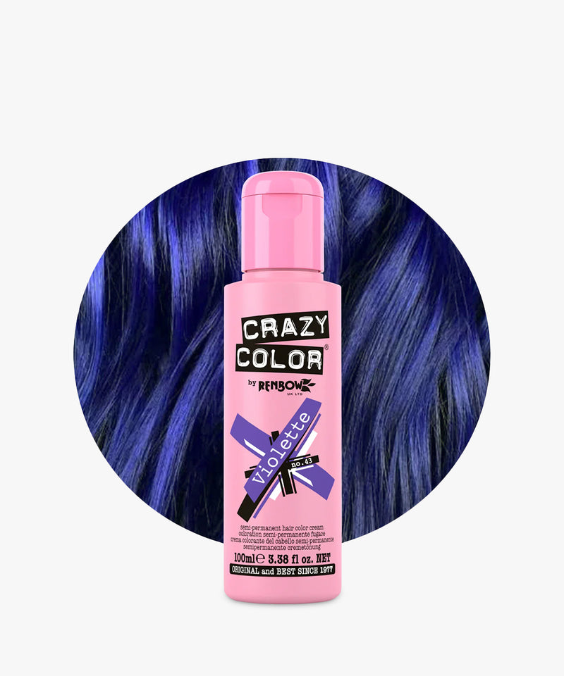 Crazy Color # 43 Violette 100 ml