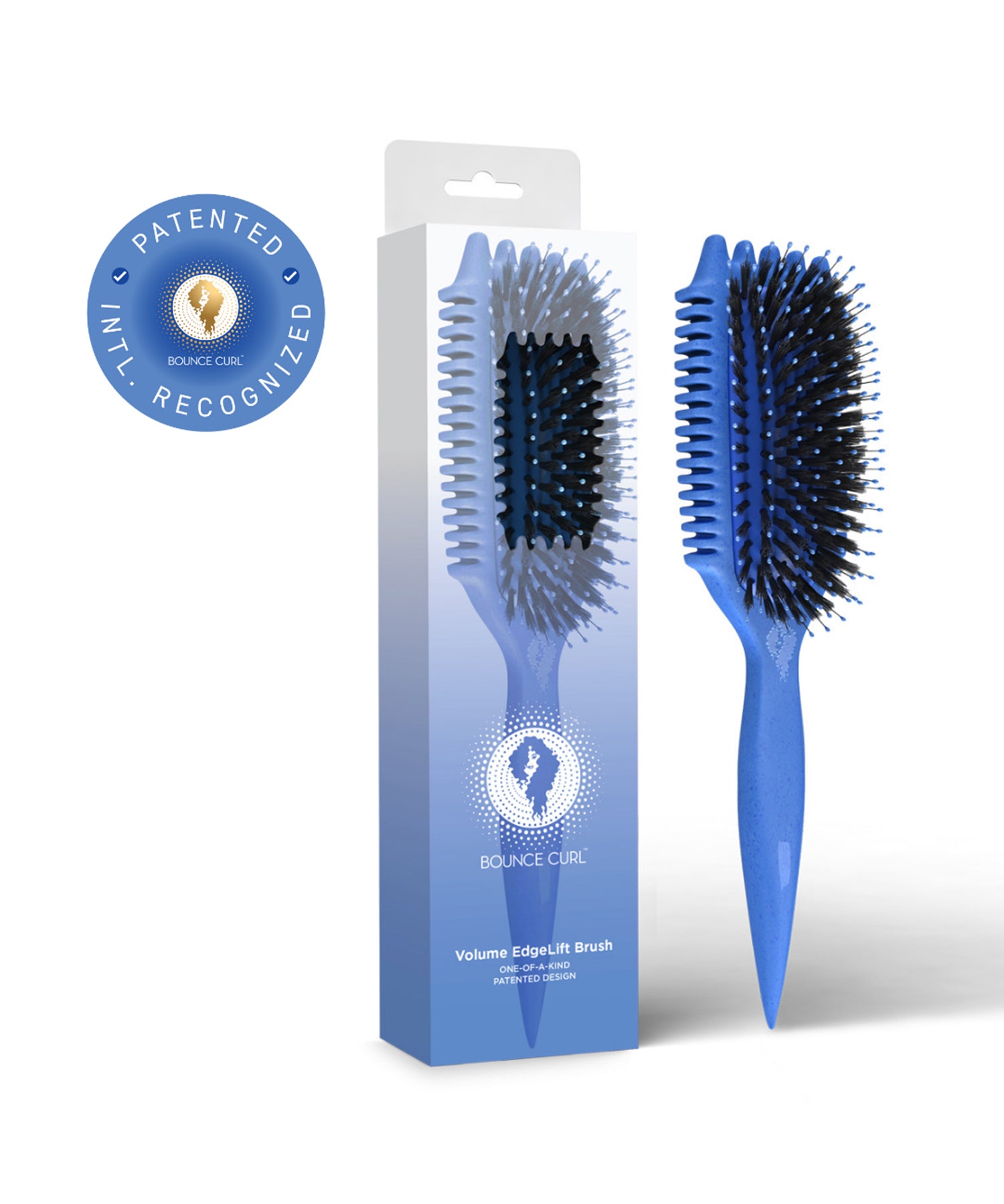 Bounce Curl Volume EdgeLift Brush (Blue)