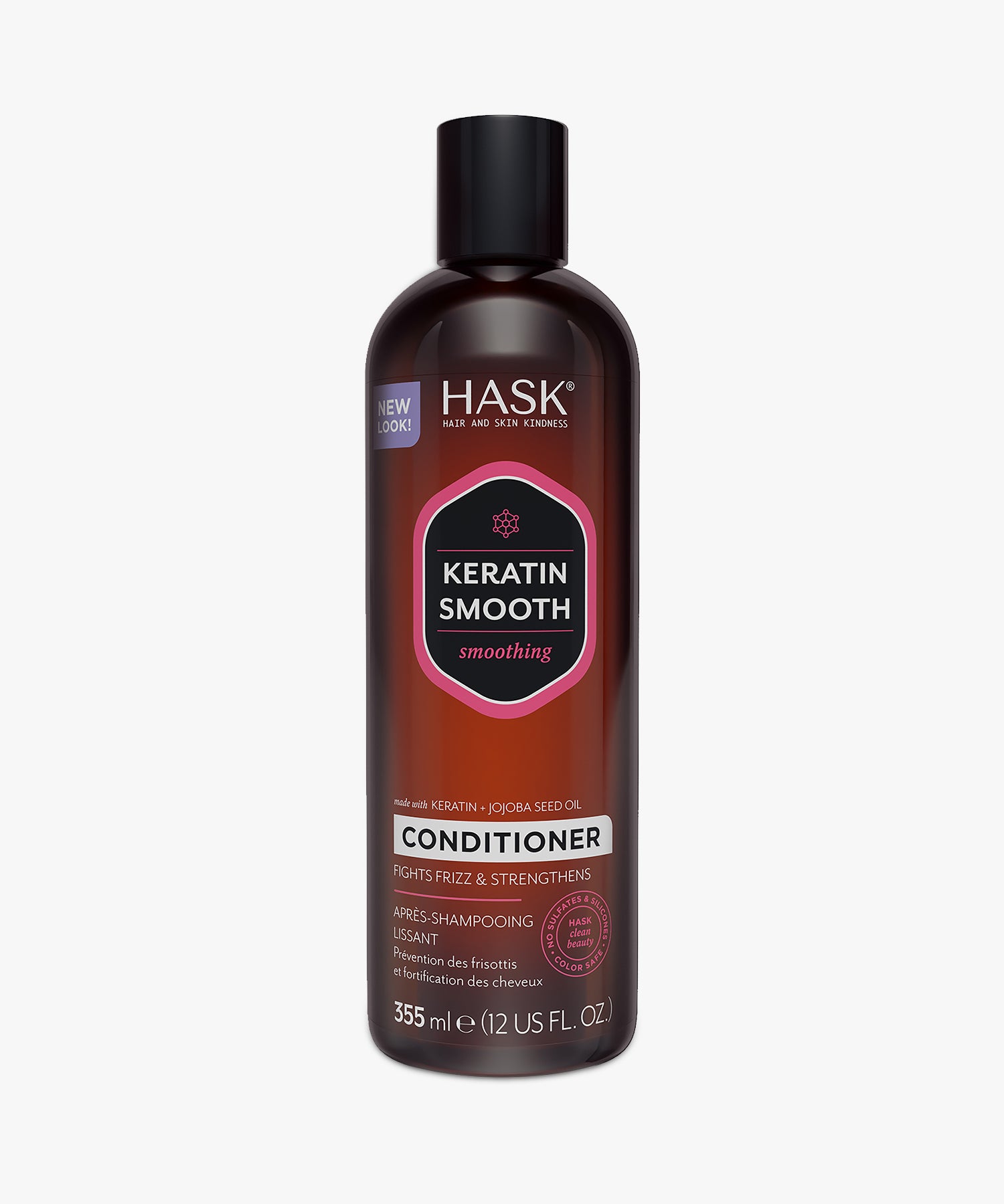 Hask Keratin Smooth Smoothing Conditioner 355 ml