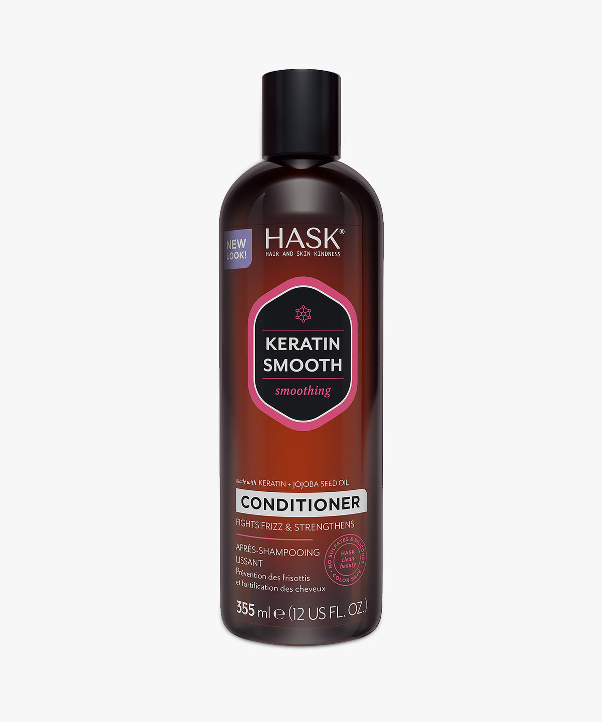 Hask Keratin Smooth Smoothing Conditioner 355 ml