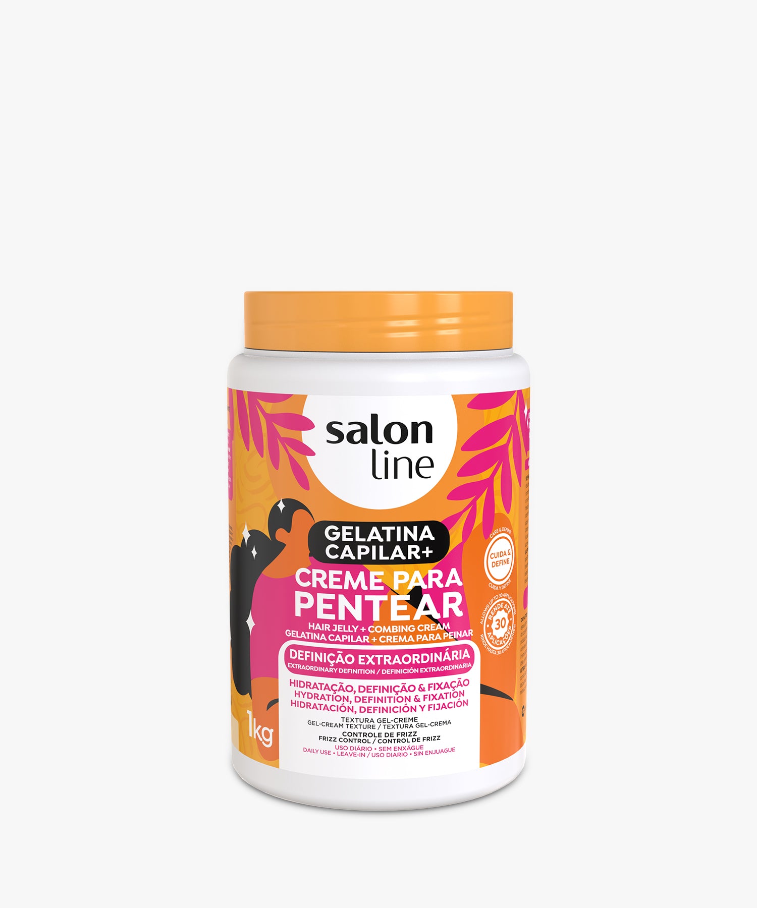 Salon Line Definicao Extraordinaria (Extraordinary Definition) Hair Jelly + Combing Cream 1 KG