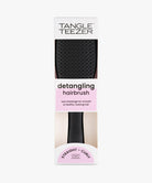 Tangle Teezer Detangling Hairbrush (Straight - Curly) #Midnight Black BoxShot
