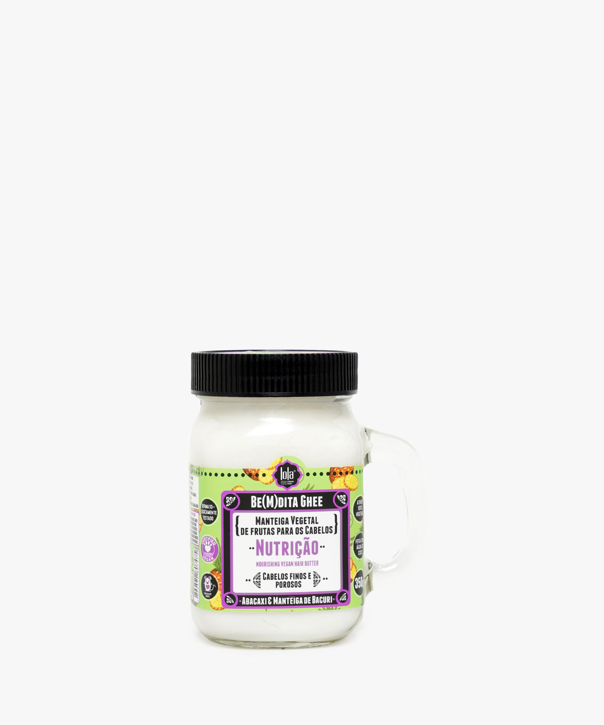 Lola From Rio Be(m)dita Ghee Nourishing Vegan Hair Butter (Abacaxi & Manteiga De Bacuri) 350 gr.