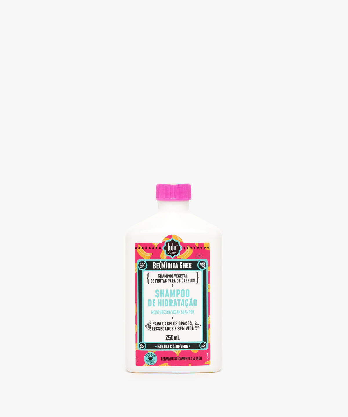 Lola From Rio Be(m)dita Ghee Moisturizing Vegan Shampoo (Banana & Aloe Vera) 250 ml