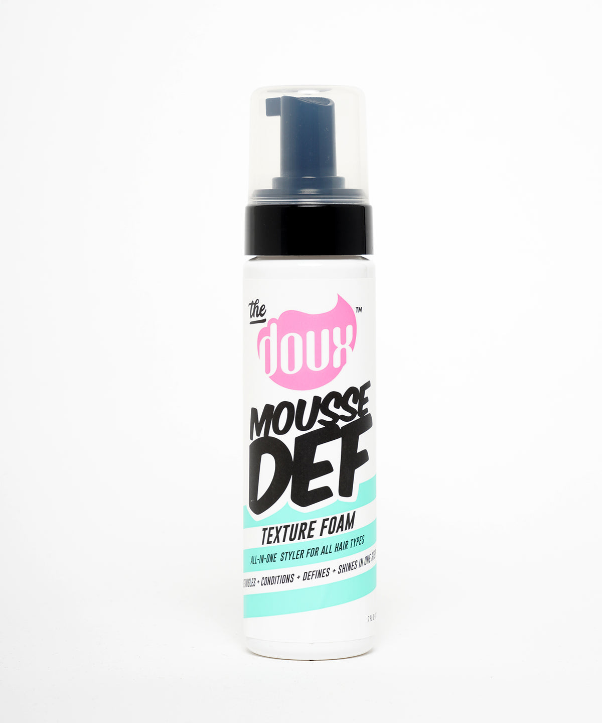 The Doux Wash + Go Collection Mousse DEF Texture Foam 207 ml
