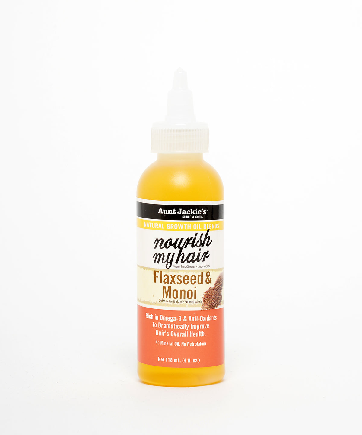 Aunt Jackie's Growth Oil Flaxseed & Monoi 118 ml